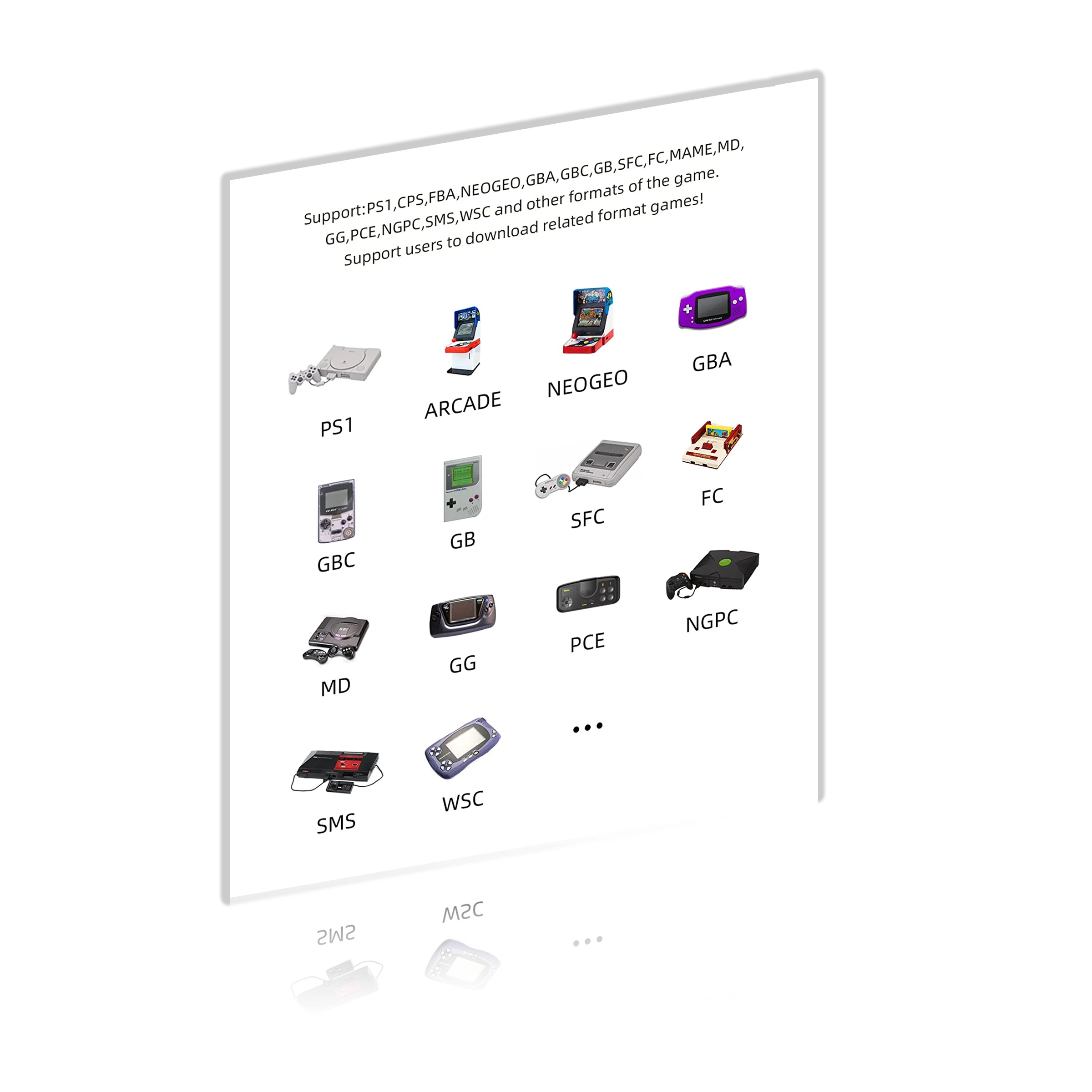 Anbernic - Retro Konsole - RG35XX - 5474 Games - 64 GB - Classic Grey