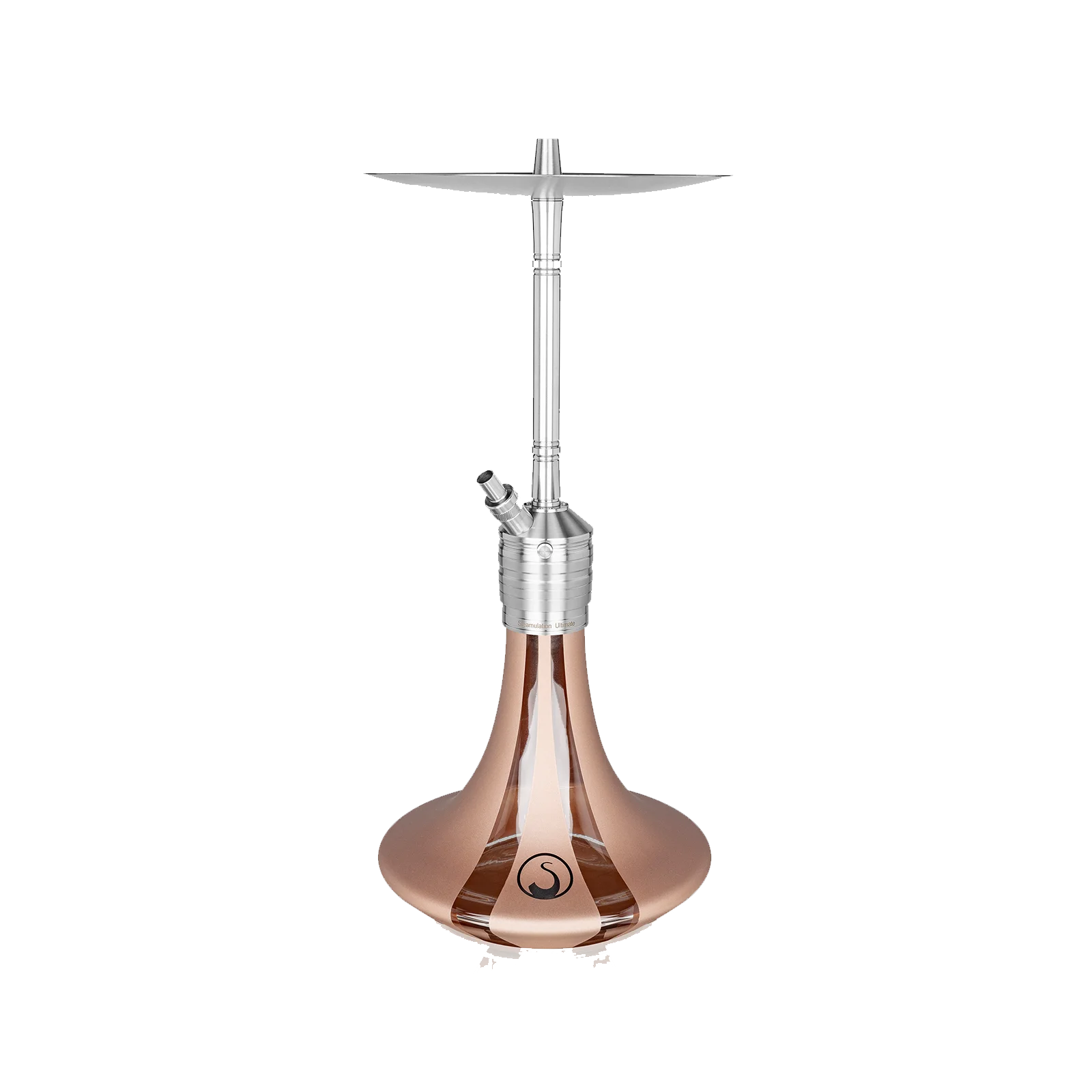 Steamulation Ultimate One Gen. III Amber Matt Metallic – Profi-Shisha mit 1 Anschluss & Top-Features 1