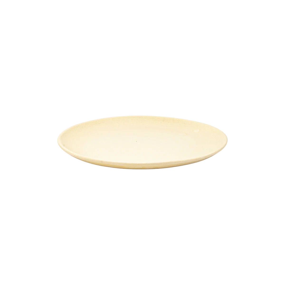 BRÜSTUCK STEINGUT - PLATE - SNACK - FOSSIL