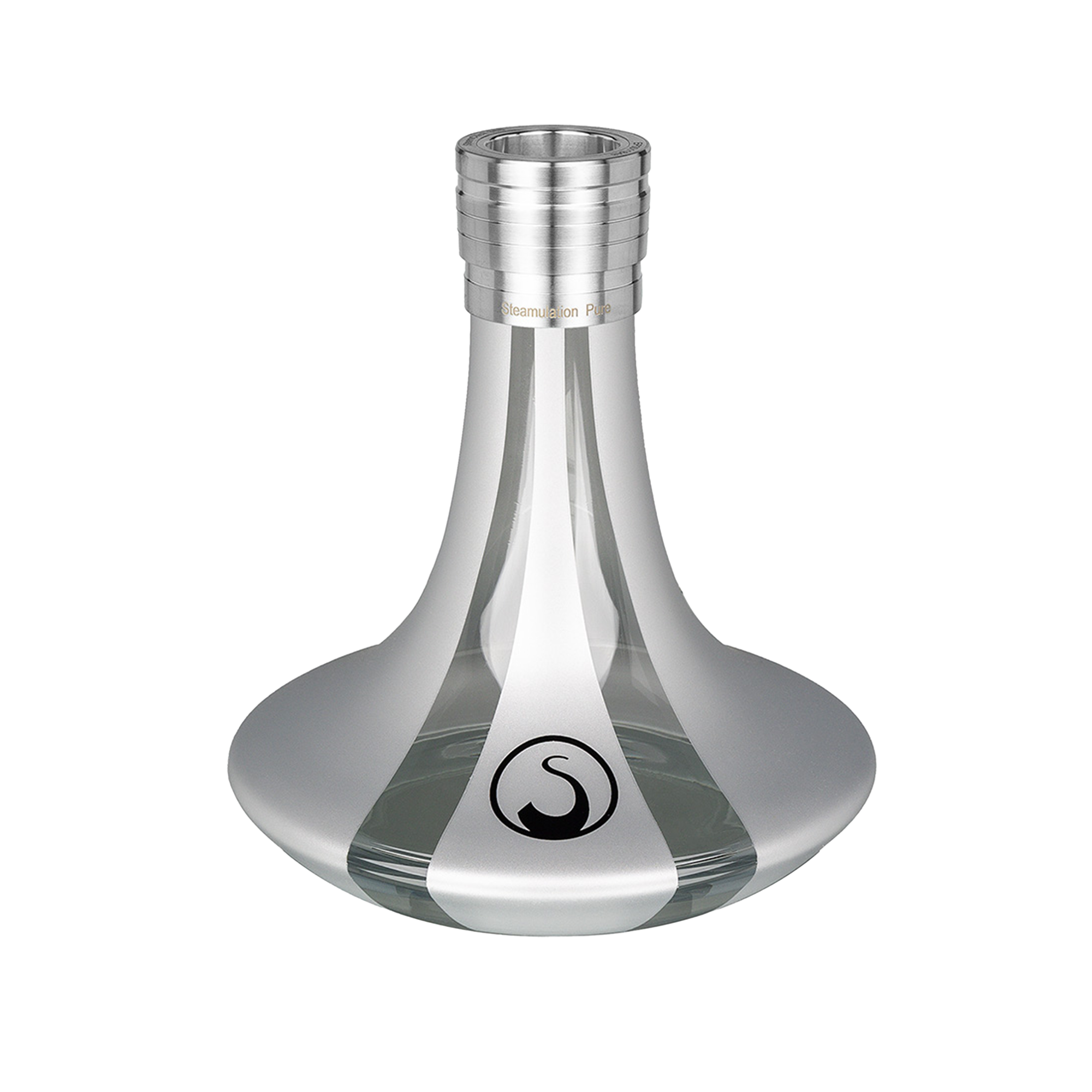 Steamulation Pure One Silver Matt Metallic Premium Shisha günstig kaufen 2