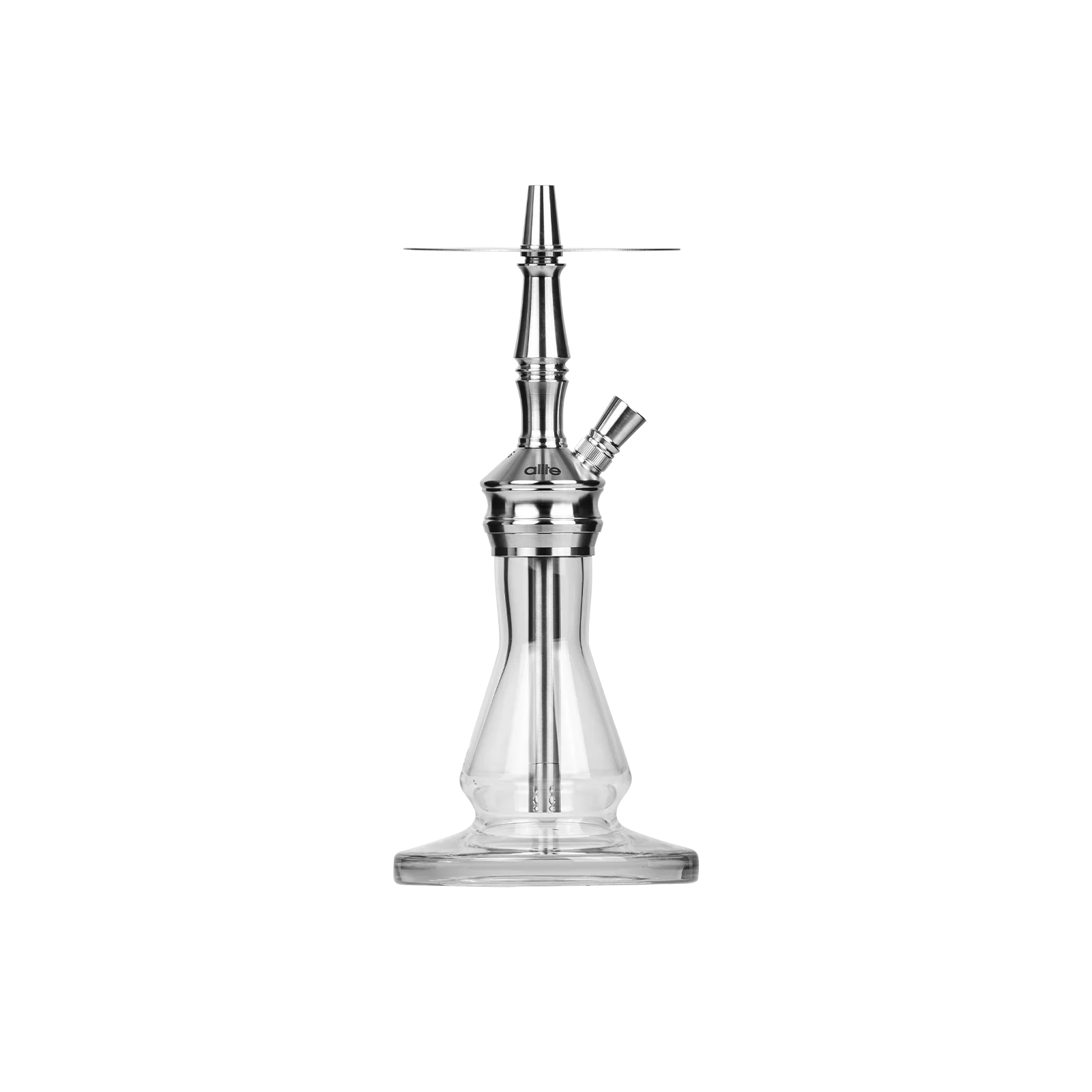 Alite Swiss Mini Lounge Silver Shisha – Edles Kompaktmodell 2 Alite Swiss Mini Squad Silver – Kompakte Edelstahl-Shisha 2