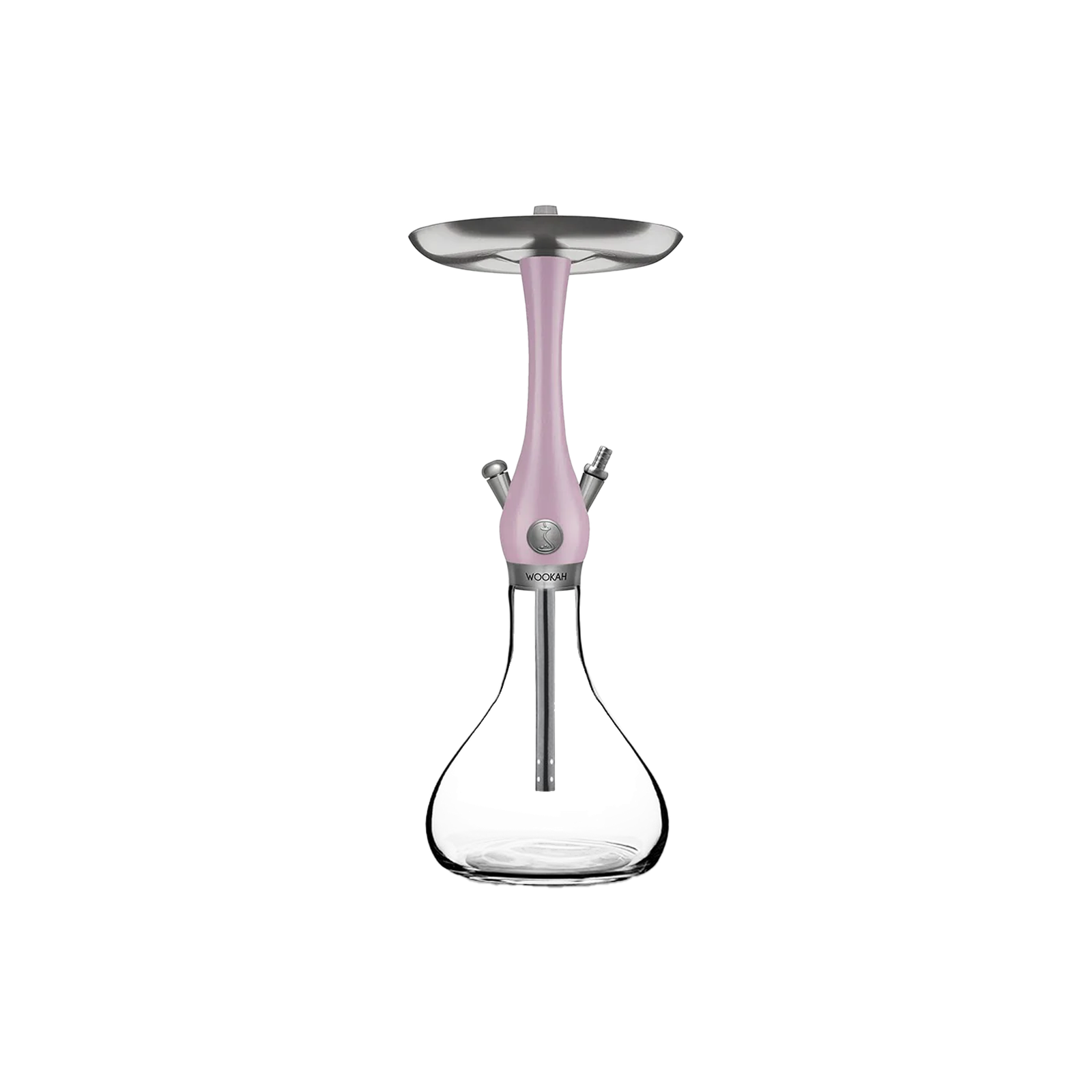 Wookah - Mini - Mauve Body - Clear Smooth Vase - Bundle