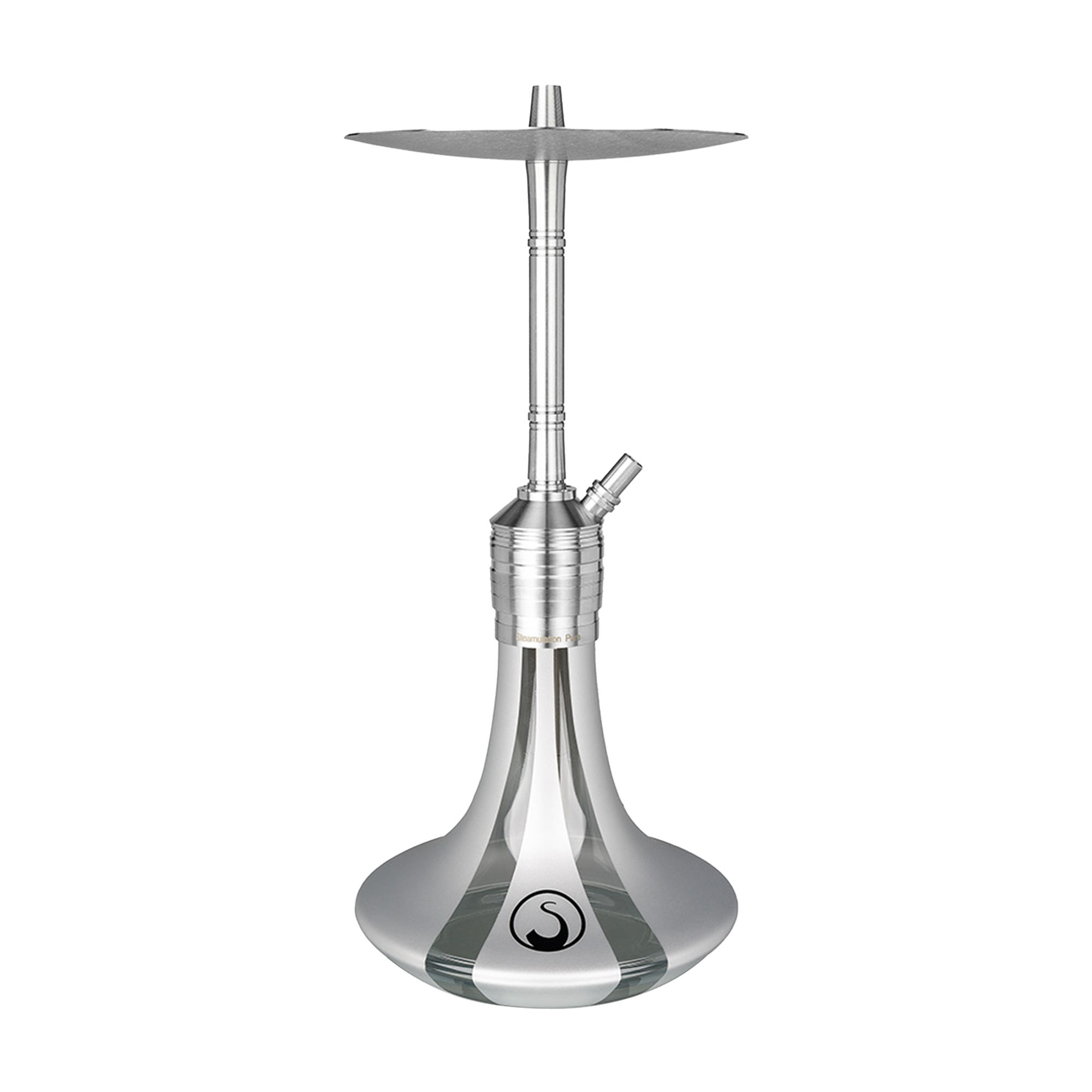 Steamulation Pure One Silver Matt Metallic Premium Shisha günstig kaufen 1