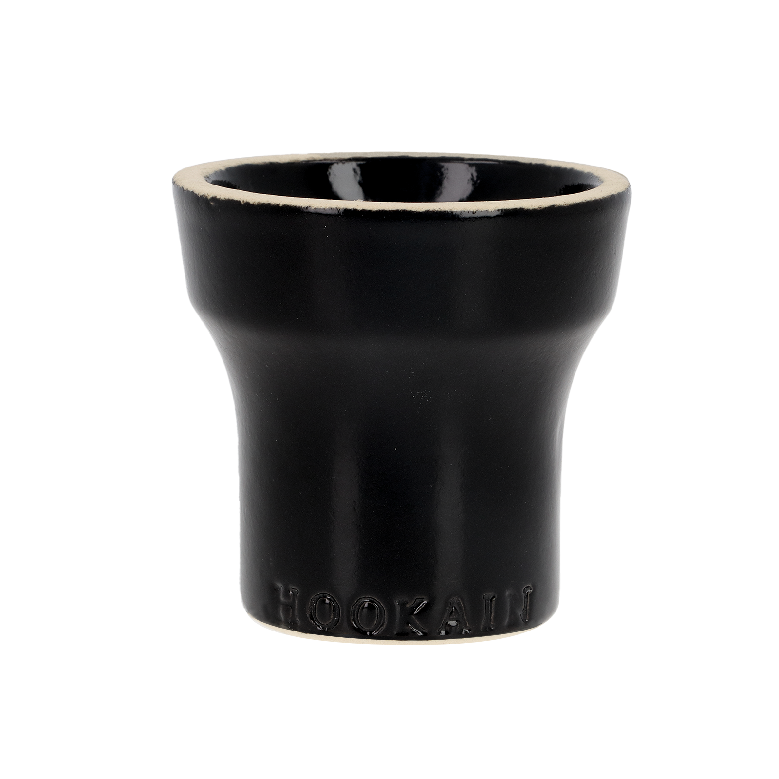 Pot - 5 Hole - HOOKAIN - Black Shiny  | Mehrloch Shishakopf 1