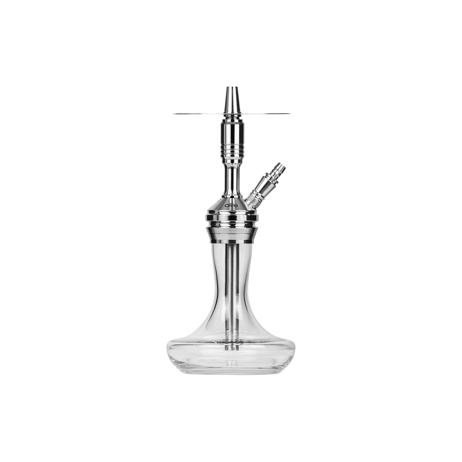 Alite Bash Mini Lounge Silver – Kompakte Edelstahl Shisha 2 Alite Bash Mini Lounge Silver – Kompakte Edelstahl Shisha 2
