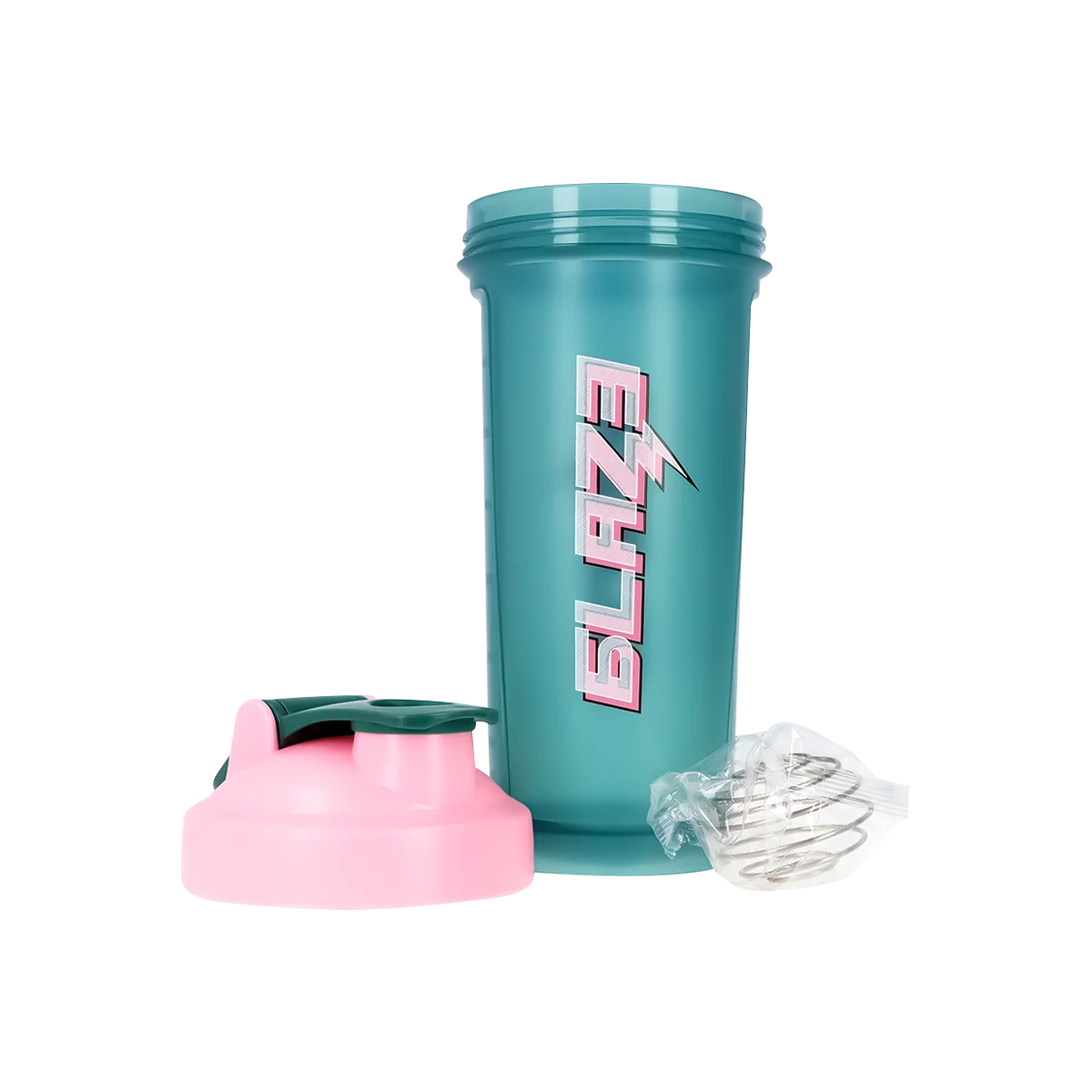 Hookain Shaker Aqua Pink Pop – Protein Shaker 600 ml mit Edelstahlkugel & Logo 3 Hookain Shaker Aqua Pink Pop – Protein Shaker 600 ml mit Edelstahlkugel & Logo 3