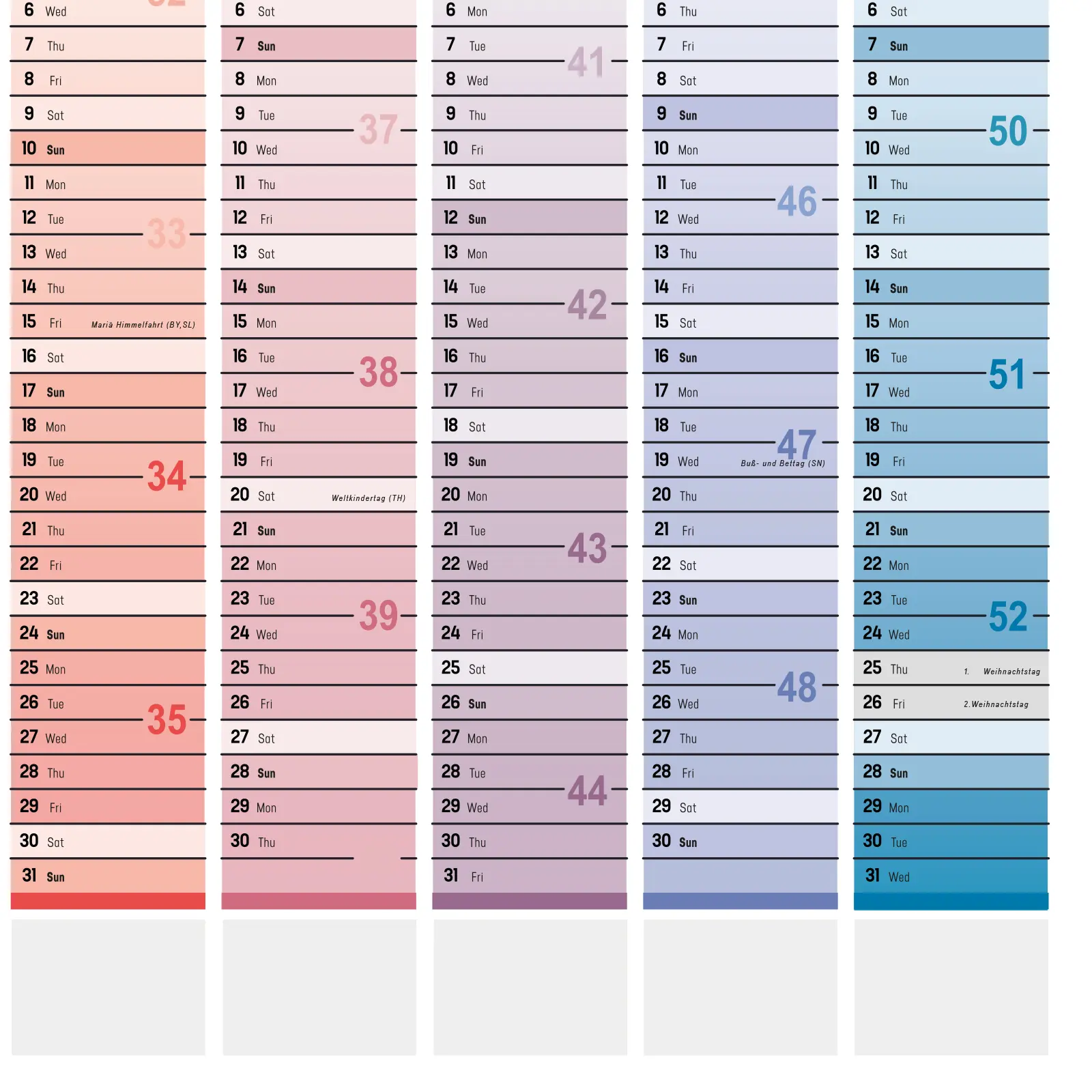 Hookain Wandkalender 2025 – XXL A1 Kalender mit allen Terminen & Feiertagen 2 Hookain Wandkalender 2025 – XXL A1 Kalender mit allen Terminen & Feiertagen 2