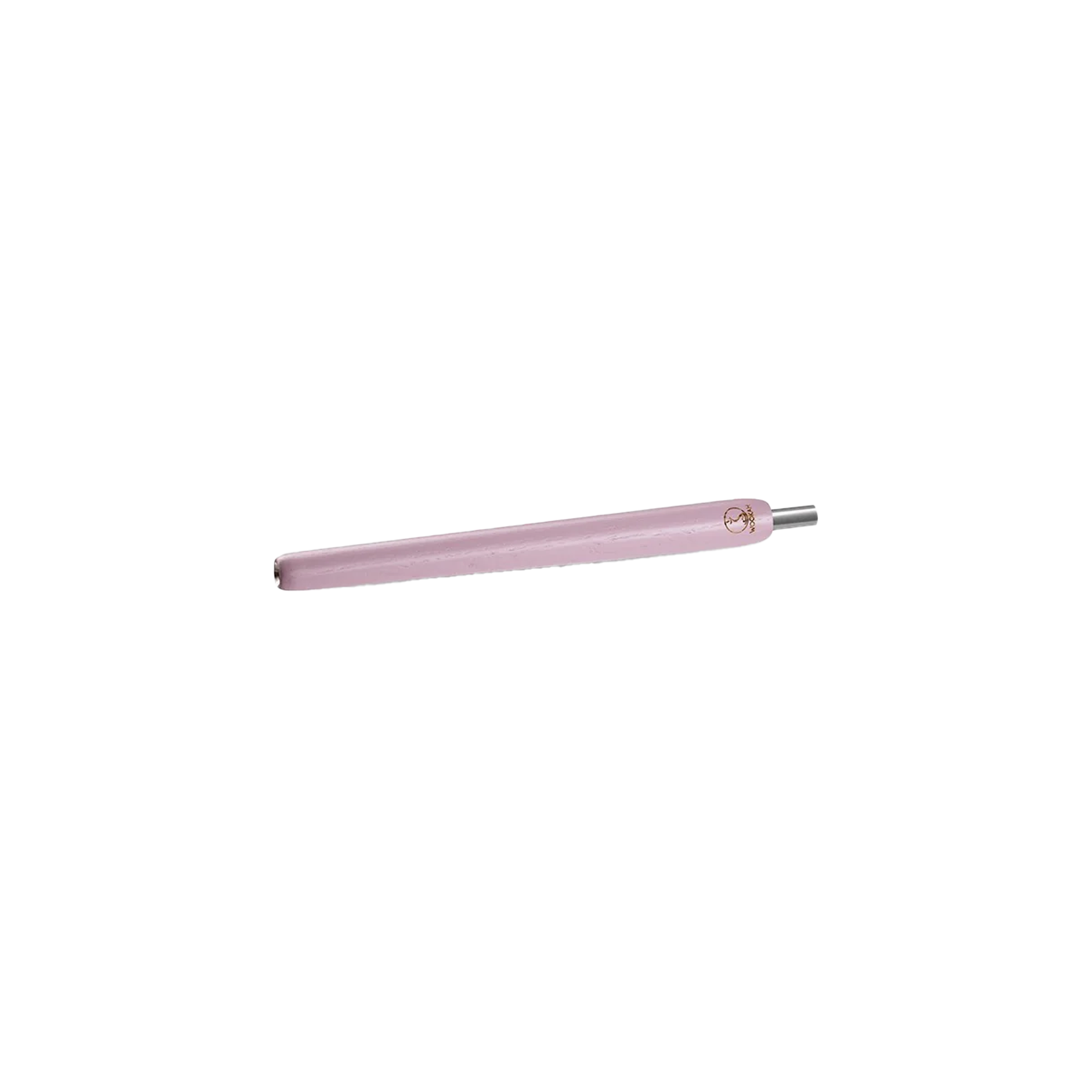 WOOKAH Mini Smooth Clear Mauve Komplettset – Premium Shisha Bundle mit Holzmundstück & Lederschlauch 5