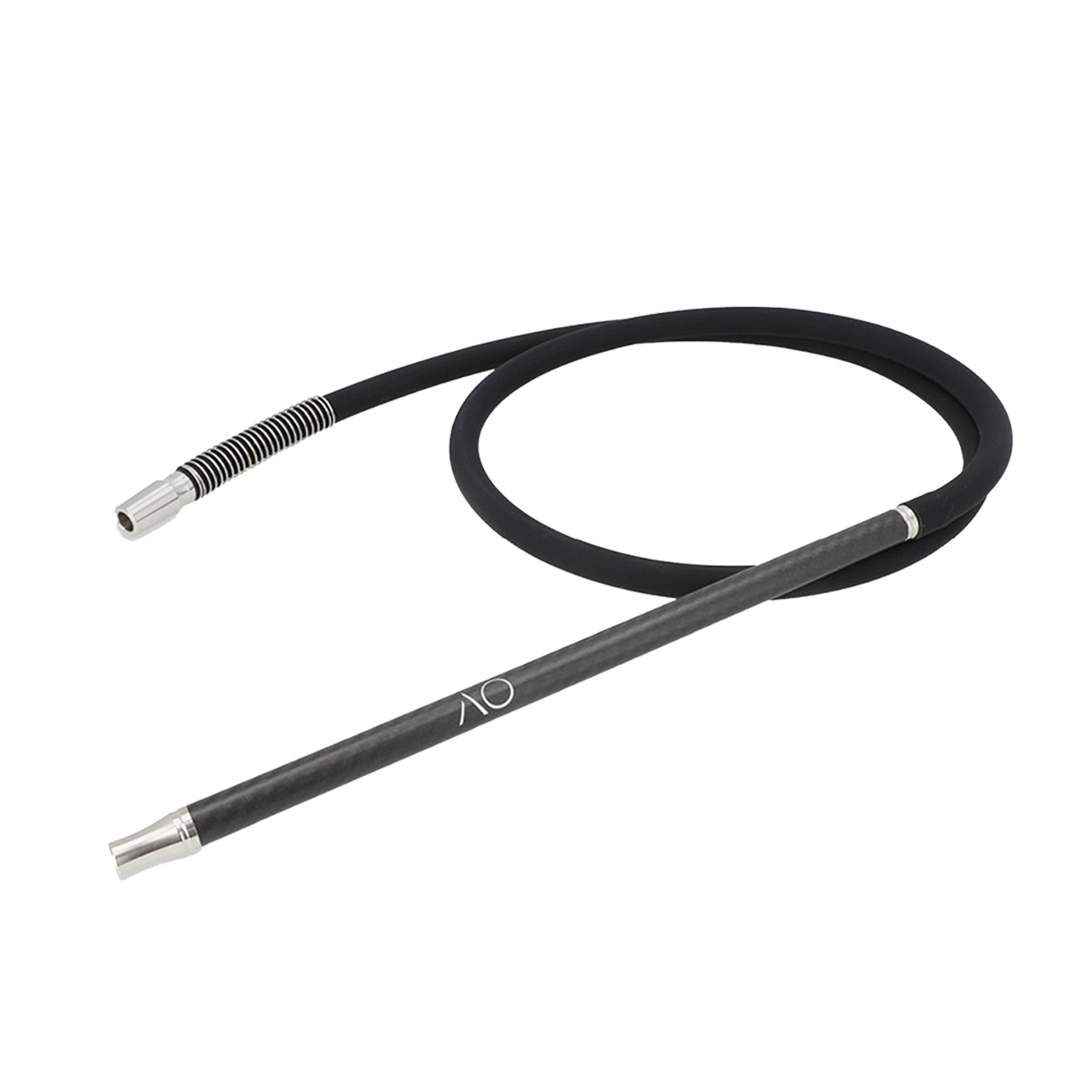 AO Carbon Schlauchset - Matte Black Edelstahl 18/8 - Stainless Steel