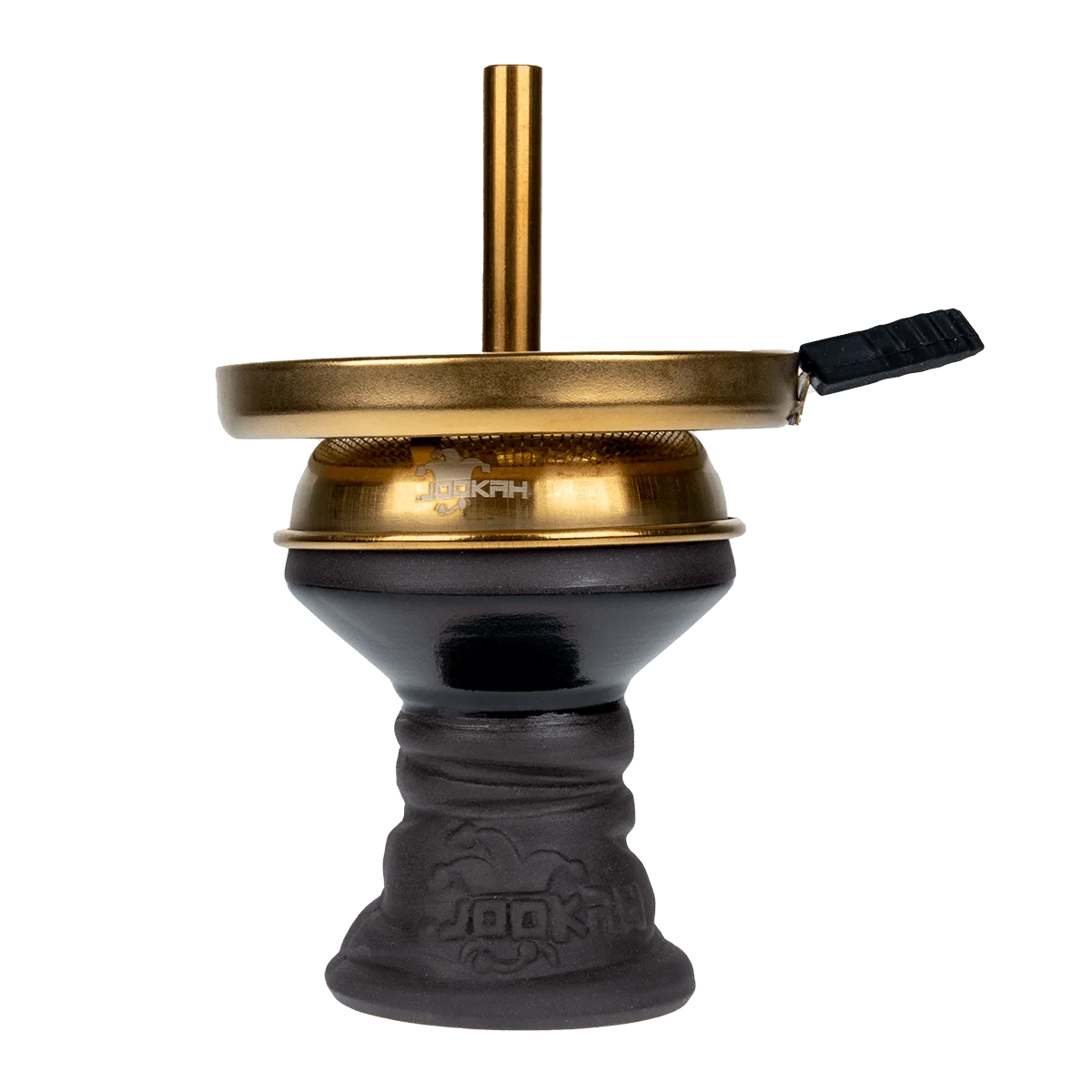 Jookah Edelstahl Shisha Set - Royal Flush - Gold - Black