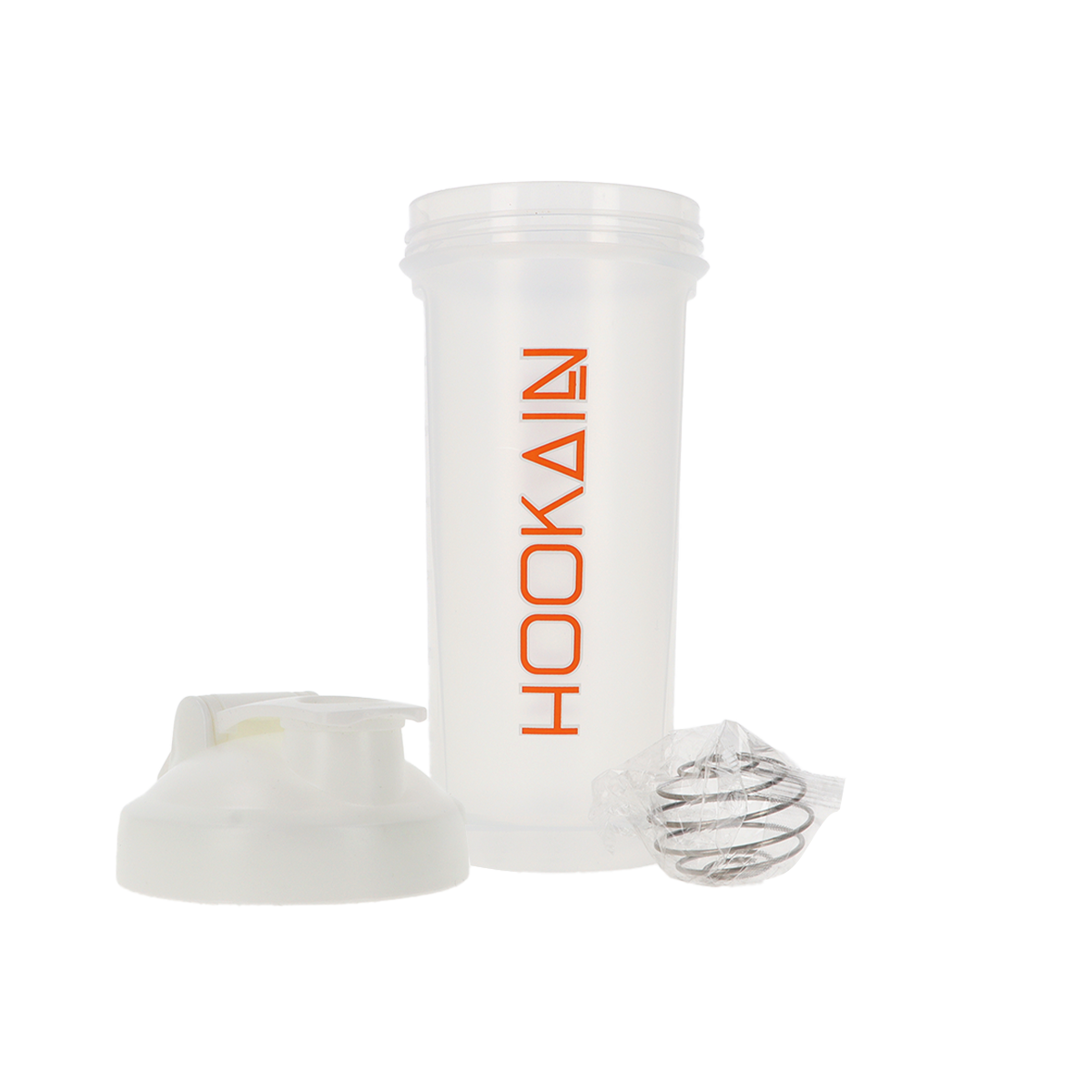 Hookain Shaker White Orange – Protein Shaker 600 ml mit Edelstahlkugel & UV-Logo 3 Hookain Shaker White Orange – Protein Shaker 600 ml mit Edelstahlkugel & UV-Logo 3
