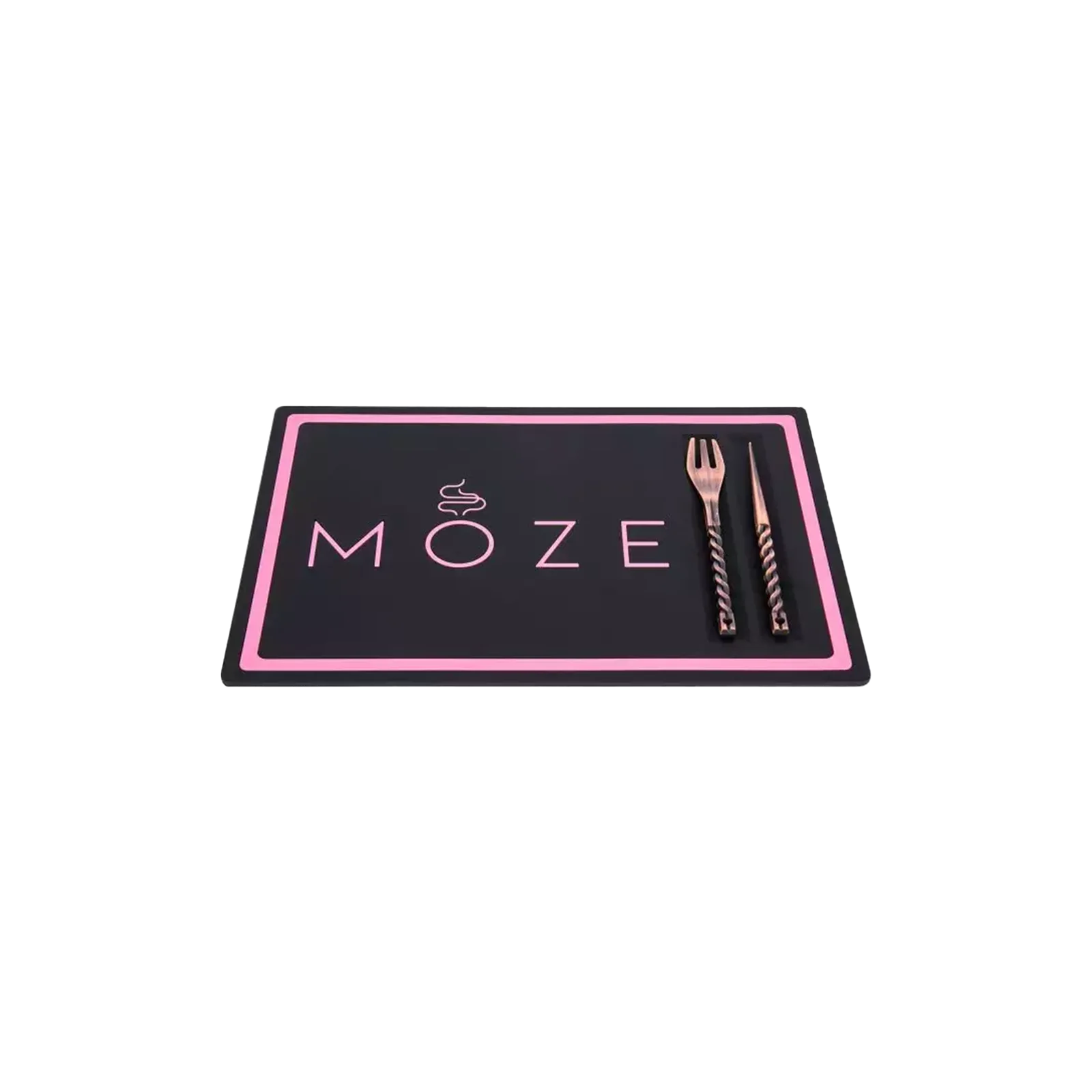 Moze - Kopfbaumatte - Pink2
