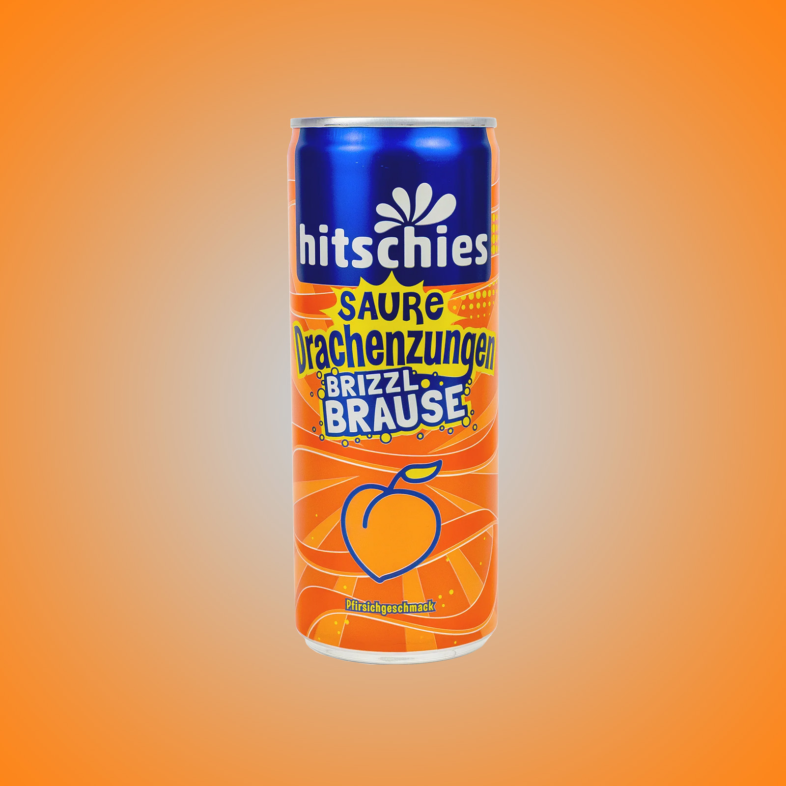 Hitschies - Saure Drachenzungen - brizzl Brause - Pfirsich 1 Hitschies - Saure Drachenzungen - brizzl Brause - Pfirsich 1