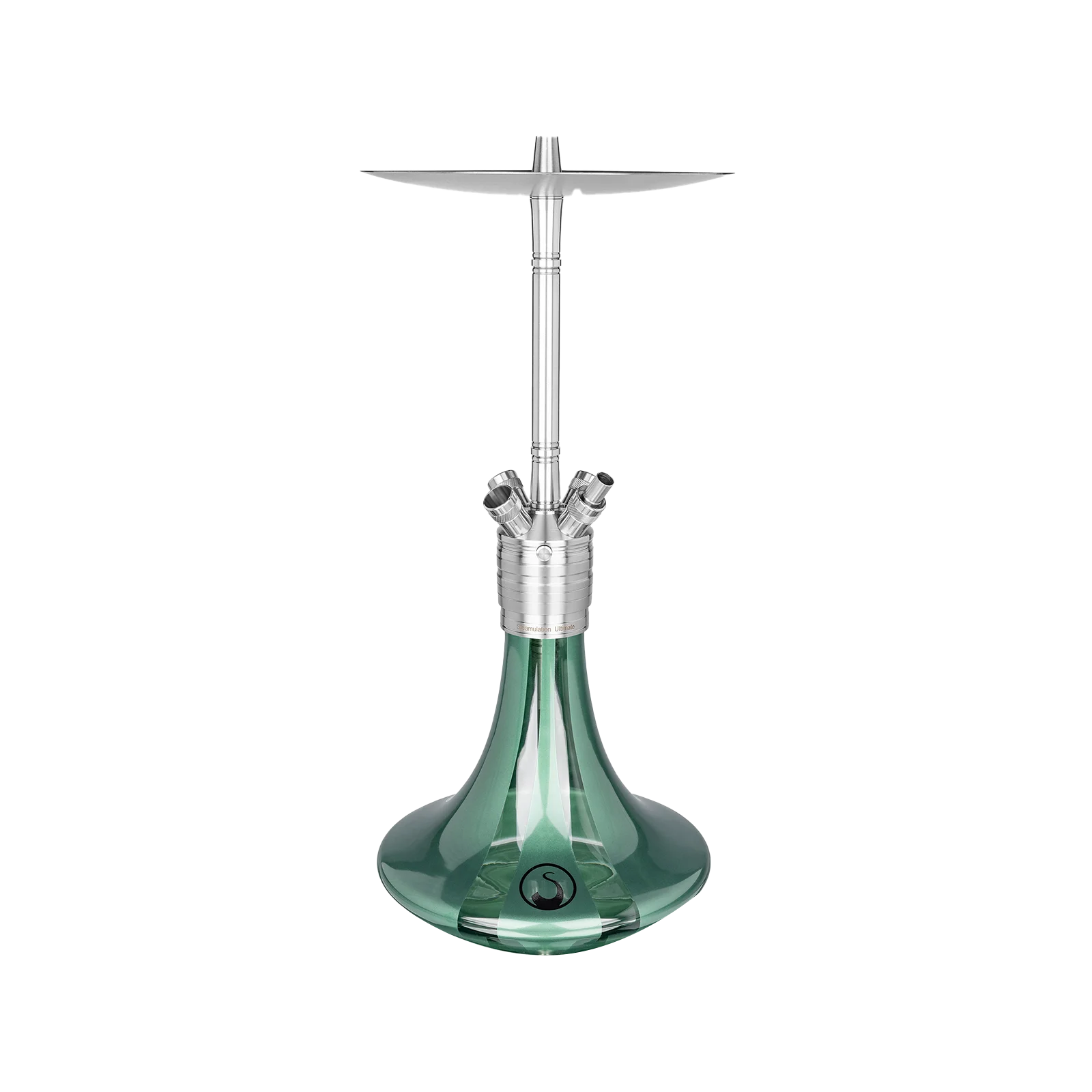 Steamulation Gen. III Shisha Emerald Green Metallic – Premium 4-Schlauch Wasserpfeife 1