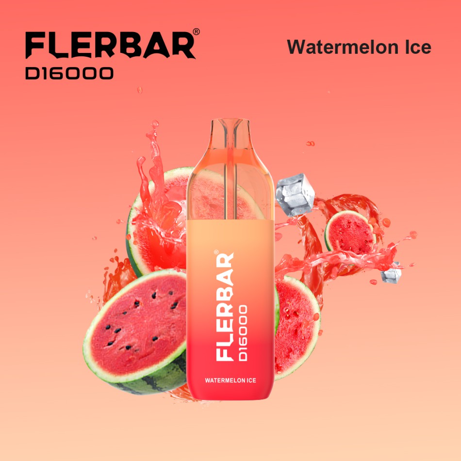 Flerbar D16000 Chewy Watermelon 12ml Einweg-Vape – 16000 Puffs 2
