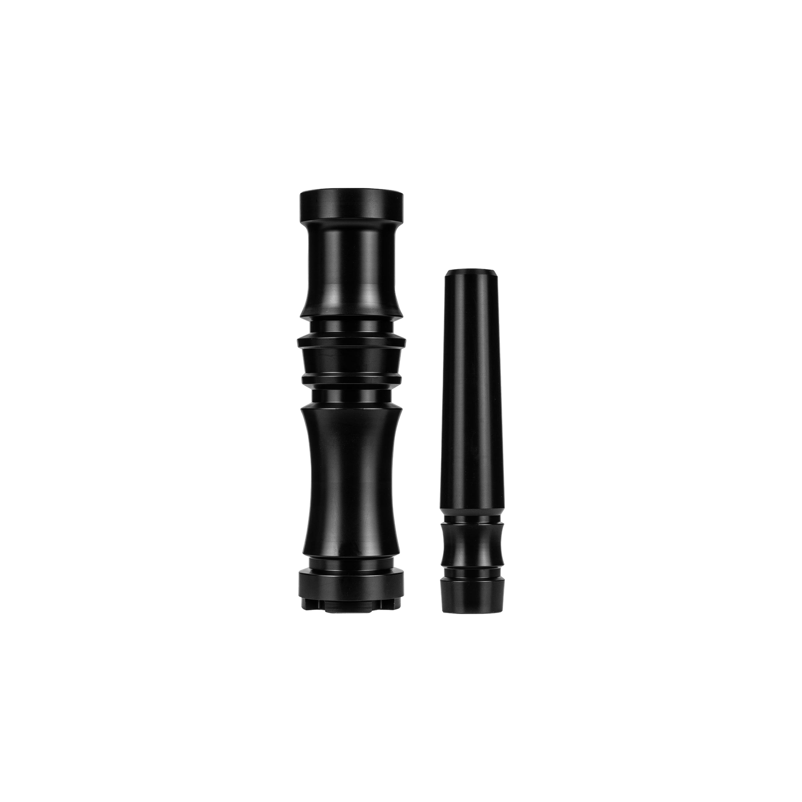 Moze Breeze Pro Sleeve Set Original Black &ndash; Detailaufnahme des austauschbaren Rauchs&auml;ulensleeves im eleganten schwarzen Design. 1