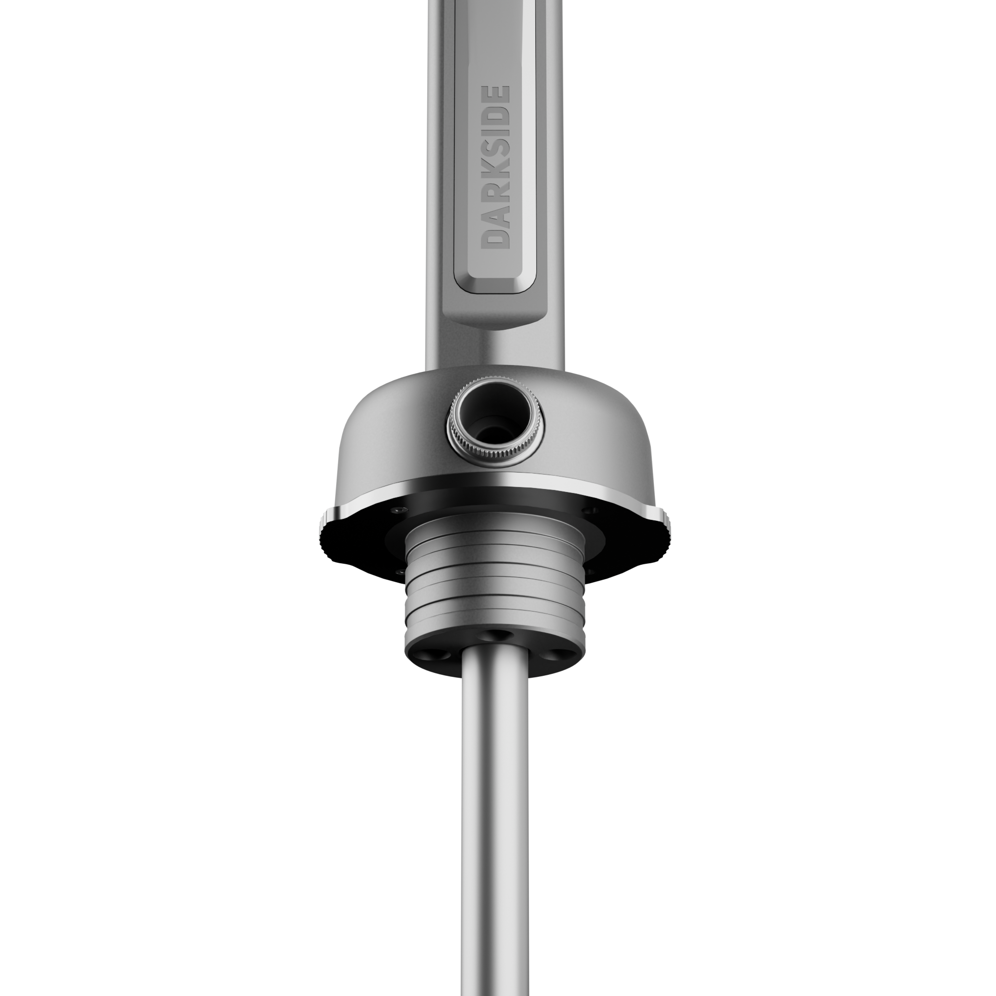 Darkside PRO Grau Detail des S&auml;ulenfu&szlig;es mit Blowoff
