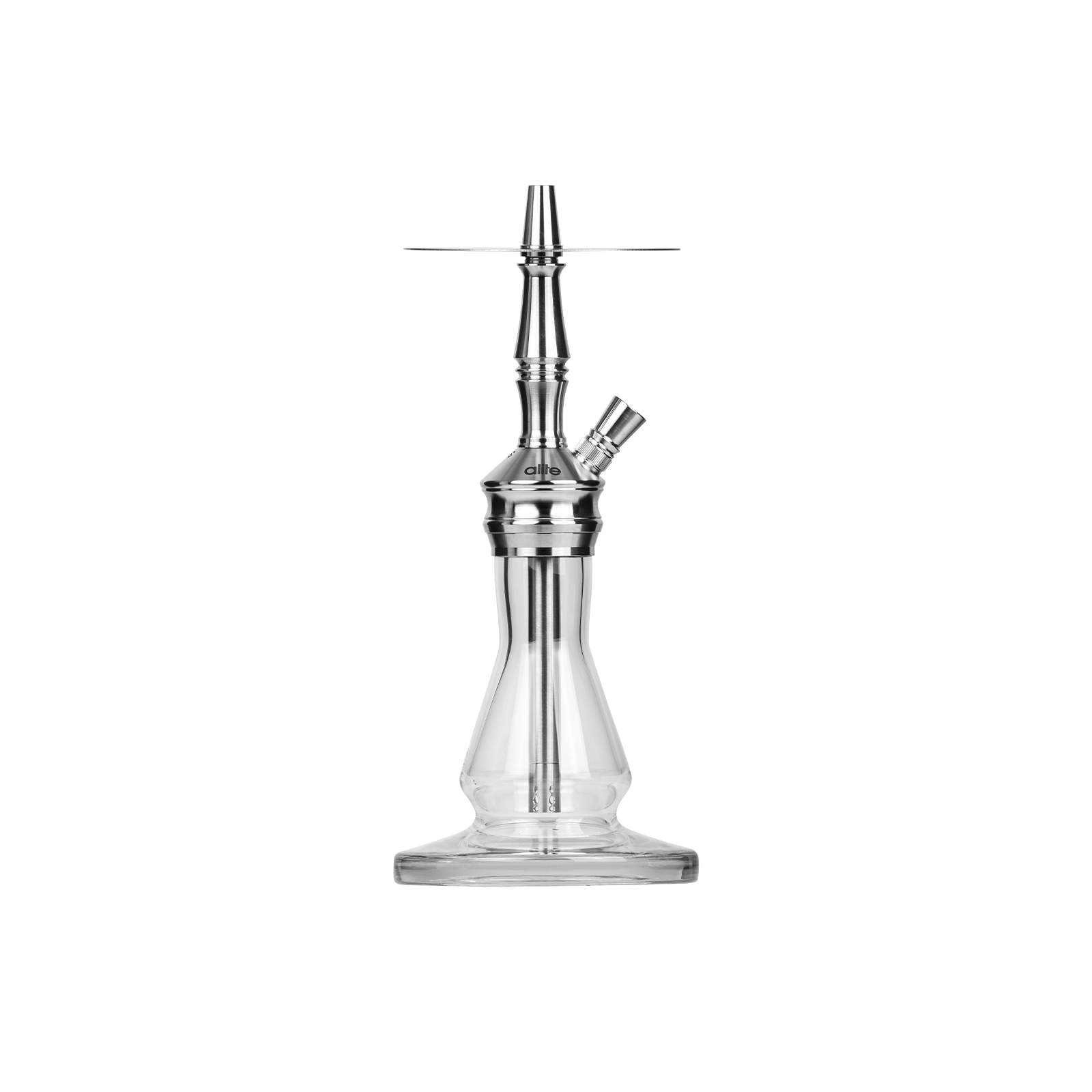 Alite Swiss Mini Lounge Silver Shisha – Edles Kompaktmodell 2 Alite Swiss Mini Squad Silver – Kompakte Edelstahl-Shisha 2