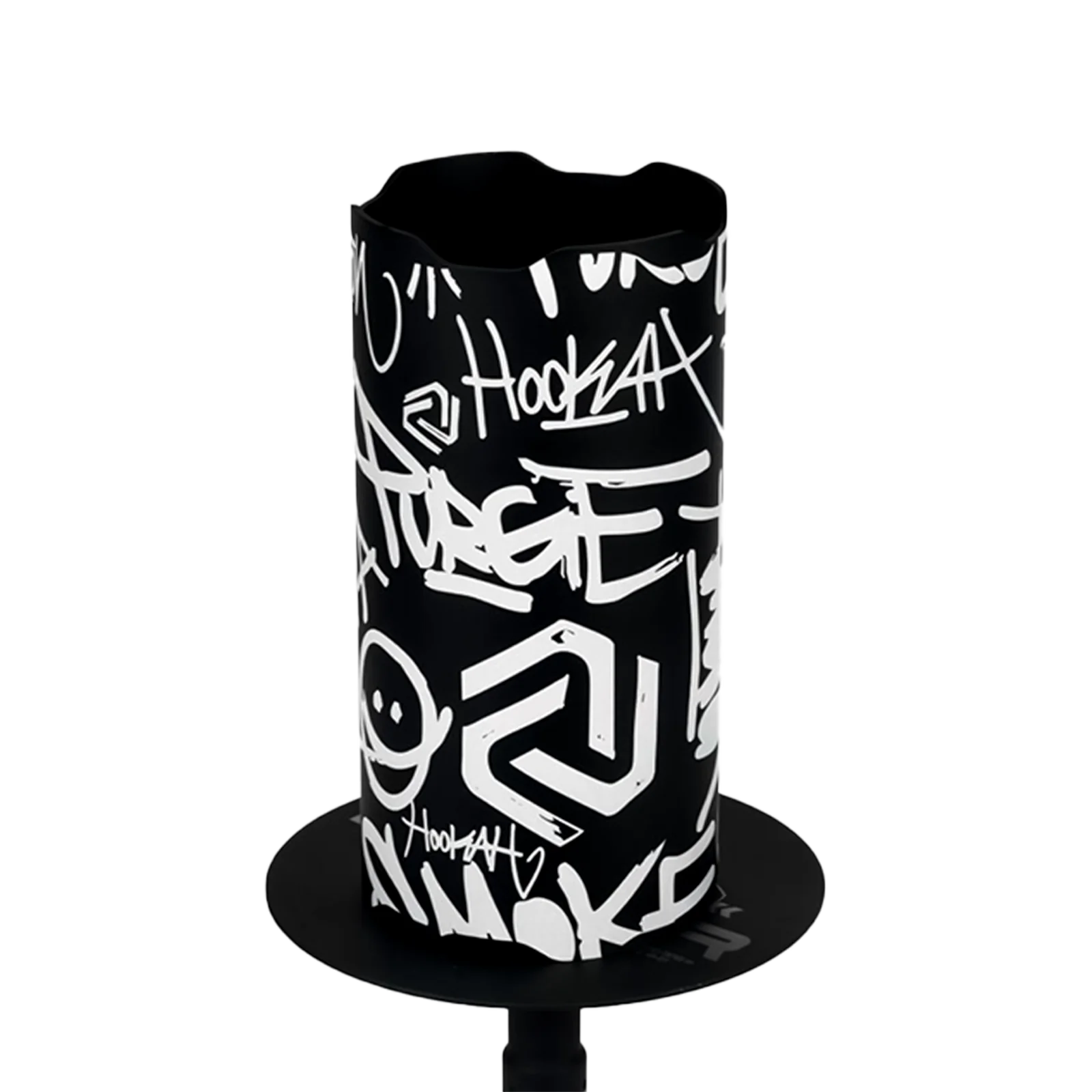 Amotion Kohlegitter Graffiti Windschutz &ndash; robust & stylisch 2