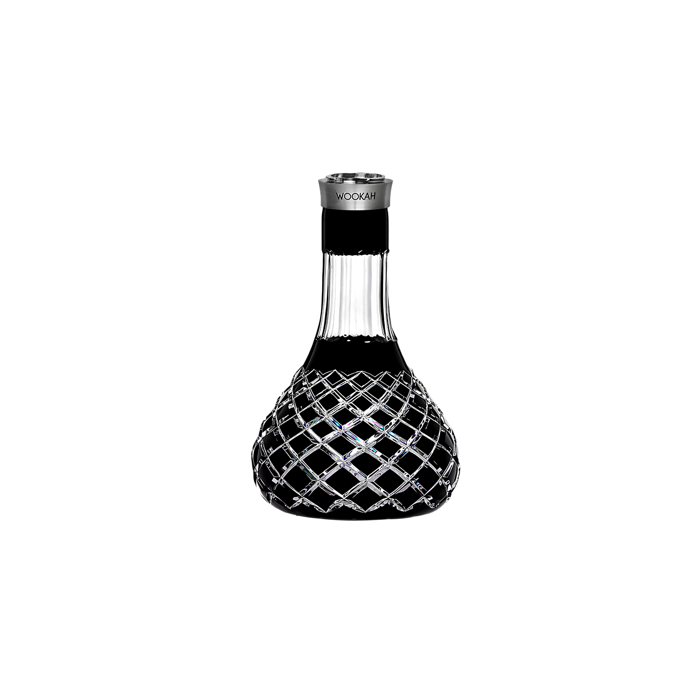 Wookah - Mastercut -  Check Black Glasbowl | Shisha Glas Bestellen - Hookain Onlineshop