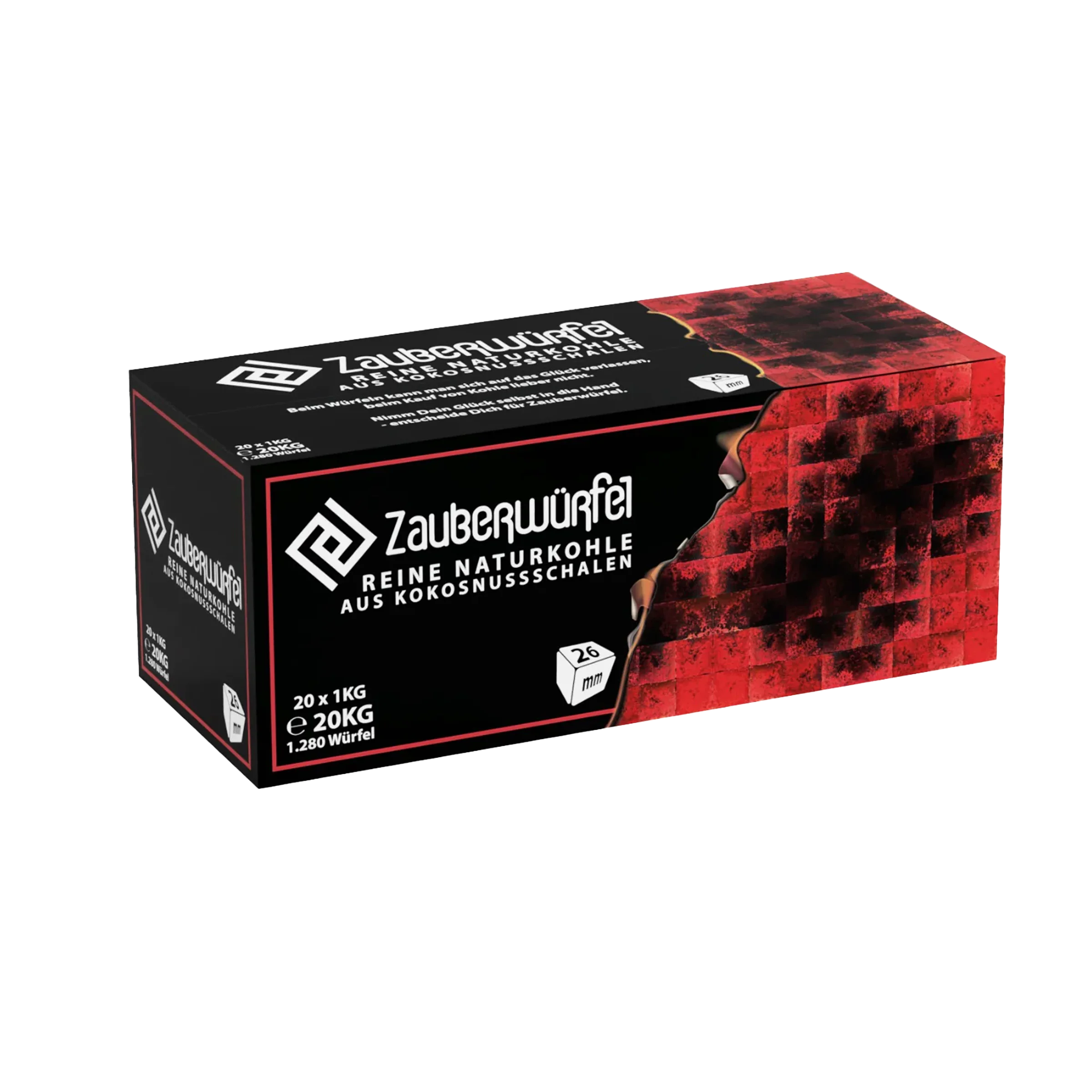 Zauberwürfel Naturkohle 26mm 20kg Bundle kaufen | Hookain Online Shop 2 Zauberwürfel Naturkohle 26mm 20kg Bundle kaufen | Hookain Online Shop 2