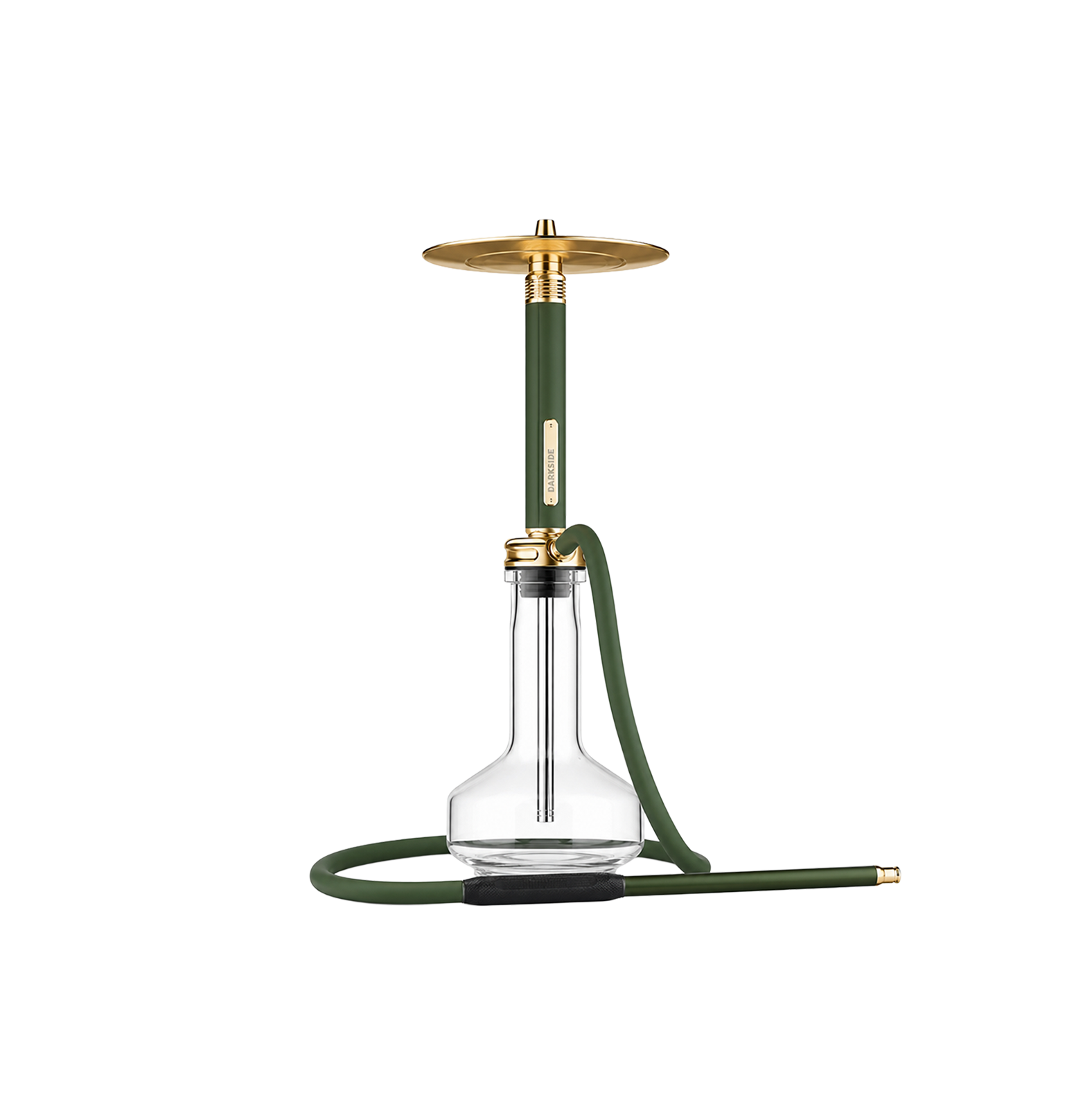 Darkside - Ultima - Smoke Column Set - Green & Gold - No Bowl
