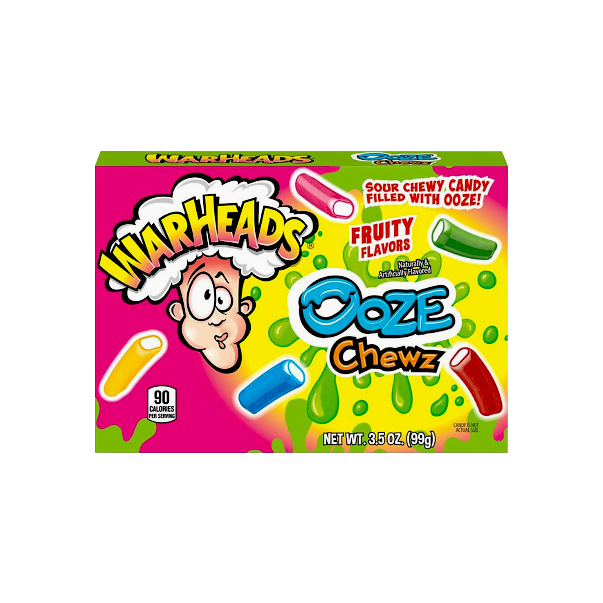 Warheads - Ooze Chewz - 99 g | Amerikanische Süßigkeiten kaufen 2