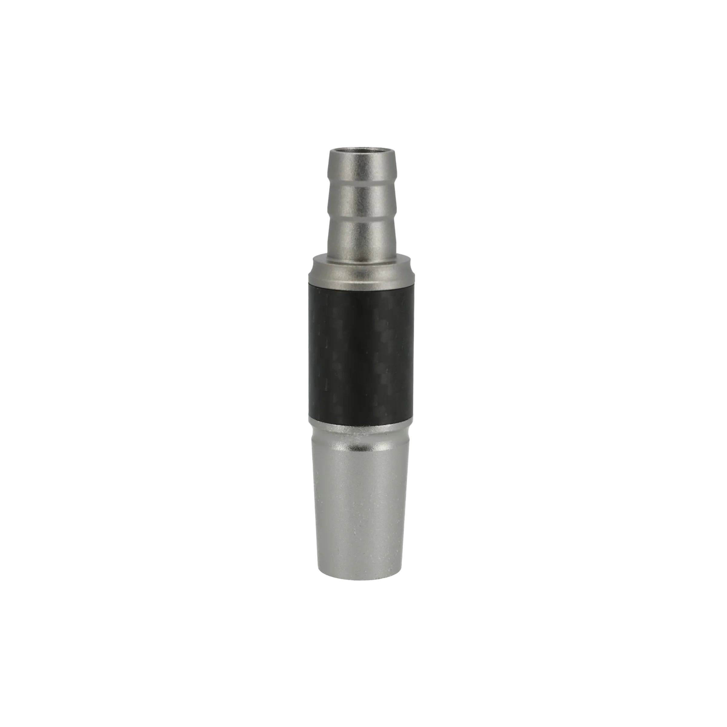 Invi - Schlauchanschluss - Alu - Carbon - 18/8 - Anthrazit
