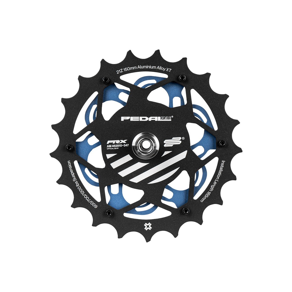 Moze Amotion Pedal RX Azure Shisha – sportliches Design & Performance 3