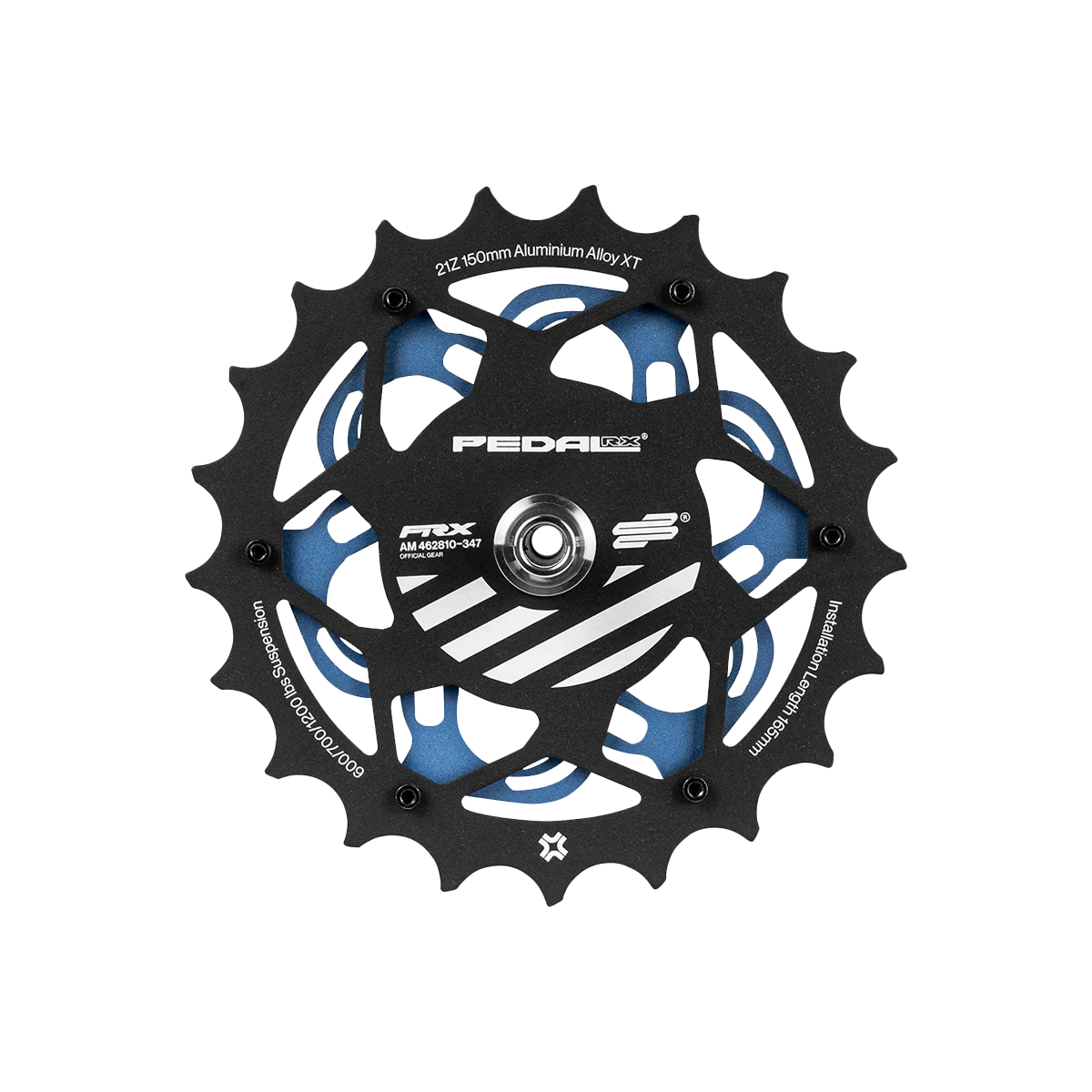 Moze Amotion Pedal RX Azure Shisha &ndash; sportliches Design & Performance 3