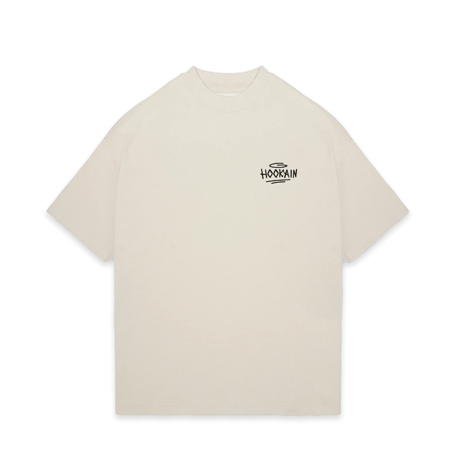 Logo T-Shirt - Medium Fit - Hookain Special - Sand L