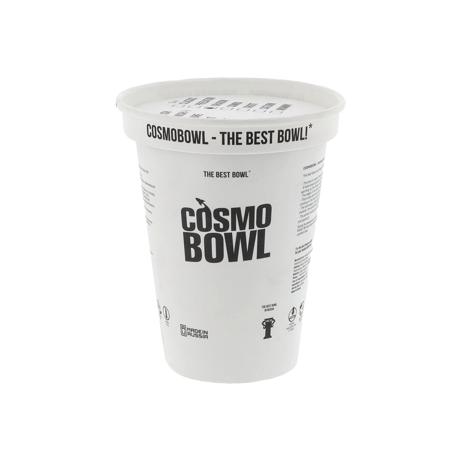 Cosmo Bowl - Turkish - White Groot | Mehrloch Shisha-Kopf kaufen 2