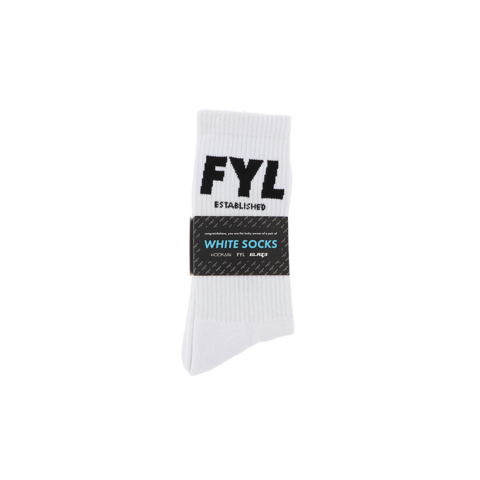 White Socks - Hookain - Fyl - Block - L