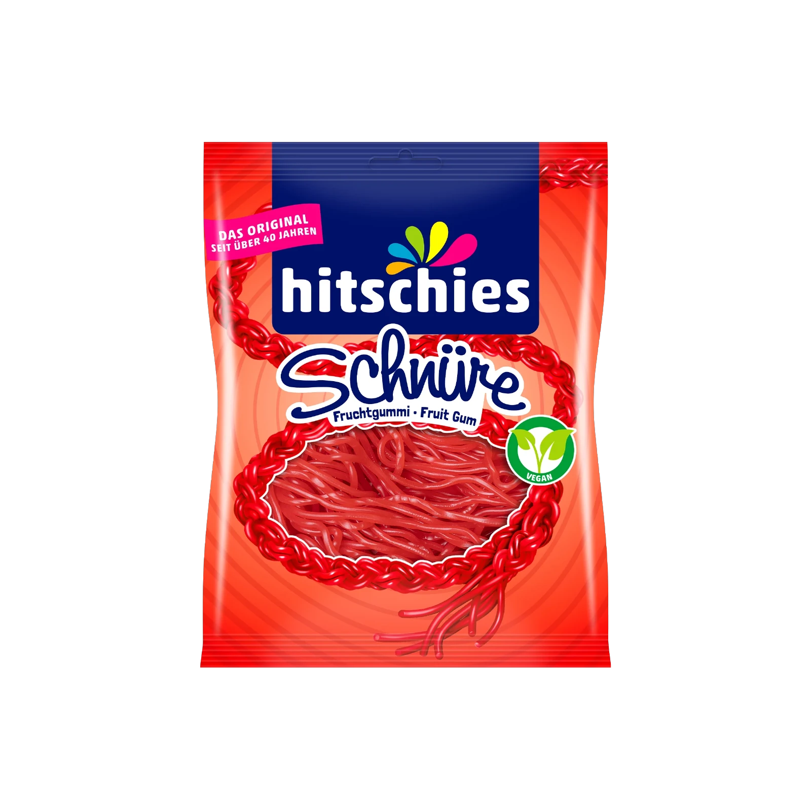 Hitschies Schnüre Erdbeere 125 g | Candys günstig online 2