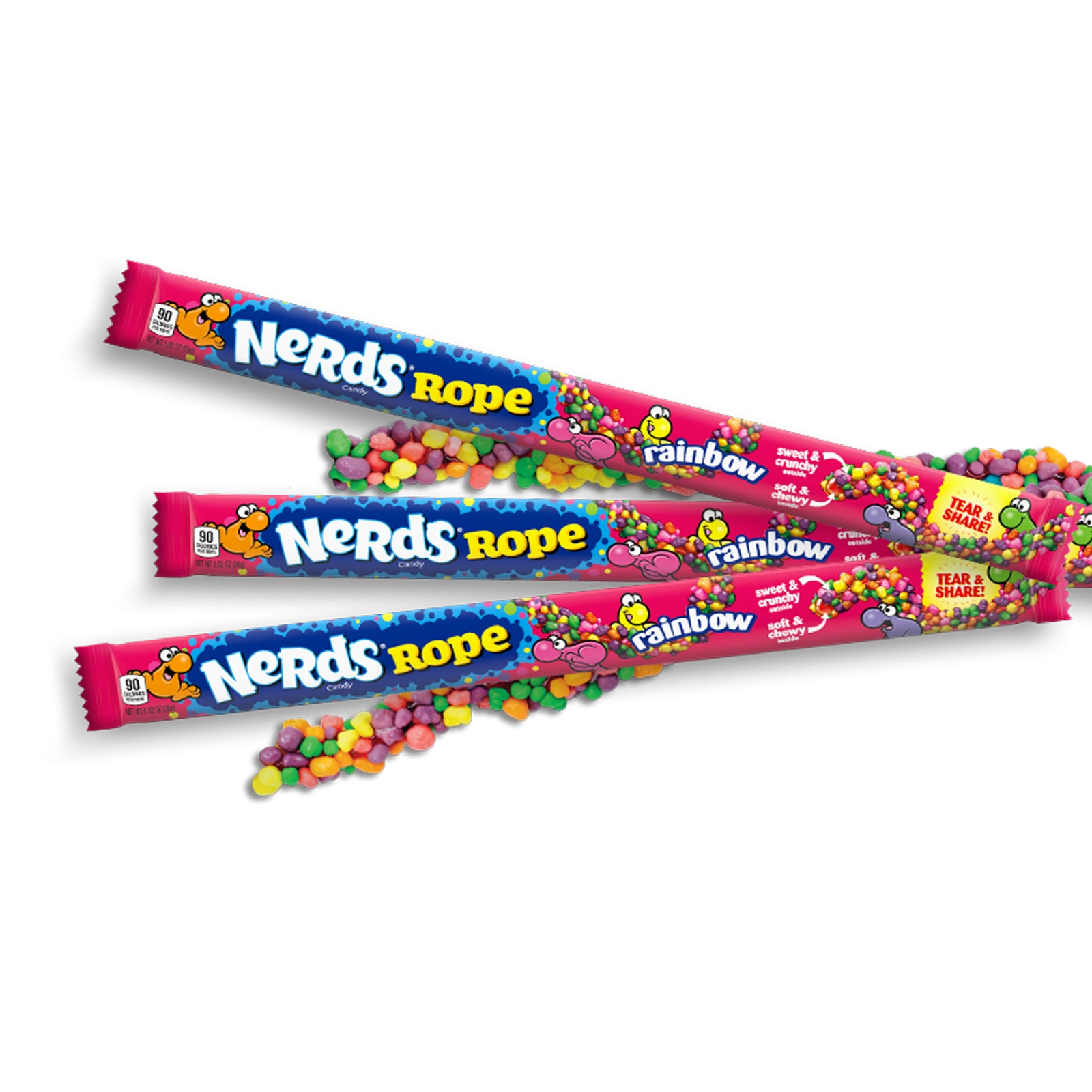 Nerds - Rainbow Rope | Amerikanische Snacks, Süßigkeiten und Drinks günstig online kaufen - Hookain Candy-Onlineshop- 4