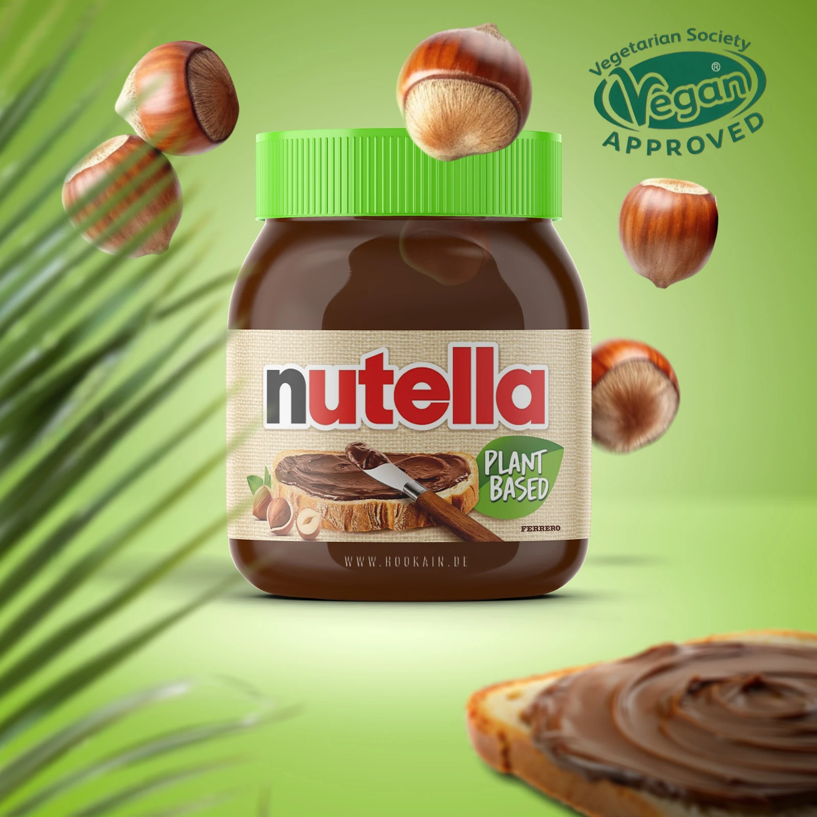 Ferrero - Nutella - Vegan - Plant Based - 350 g