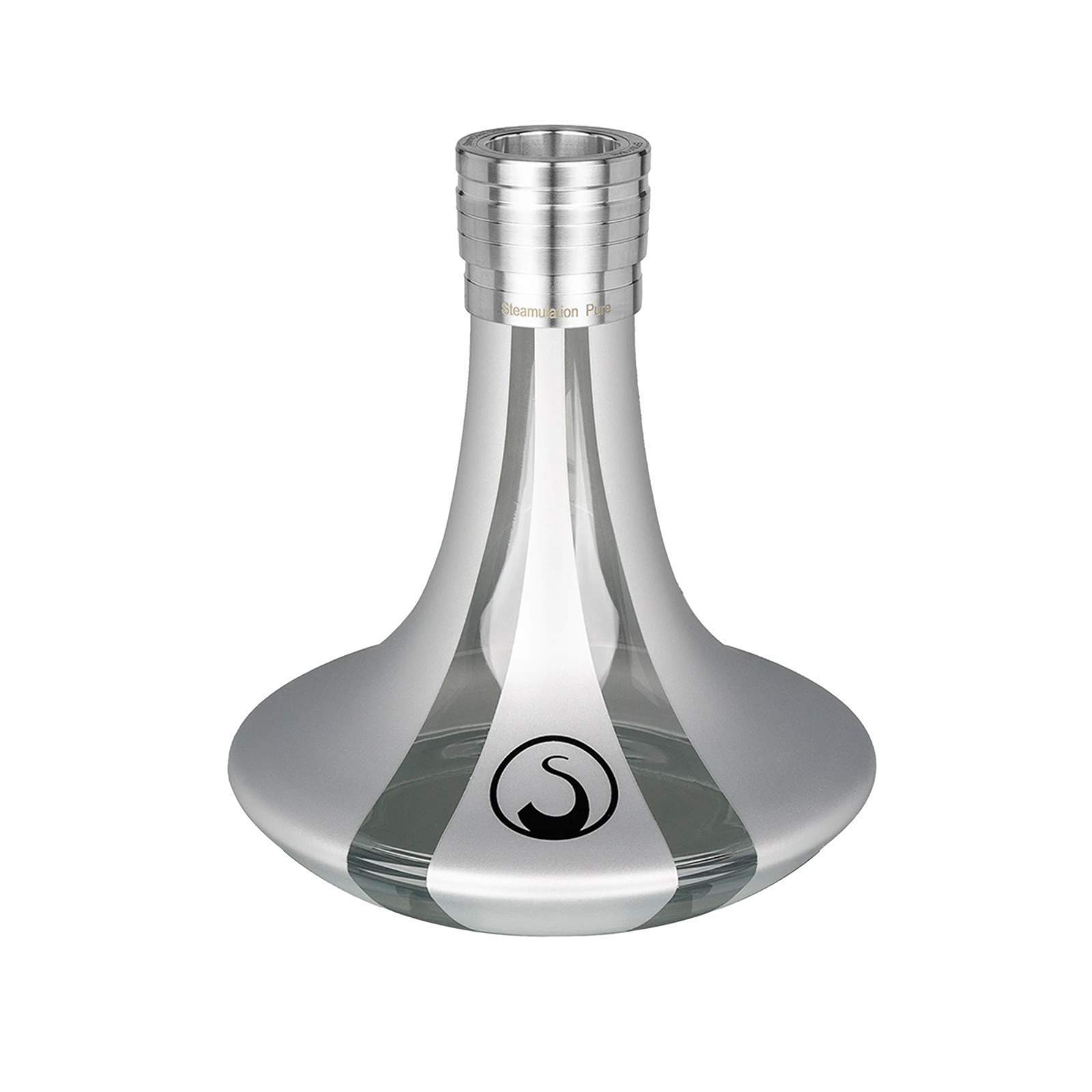 Steamulation Pure Silver Matt Metallic Premium Shisha günstig kaufen 2