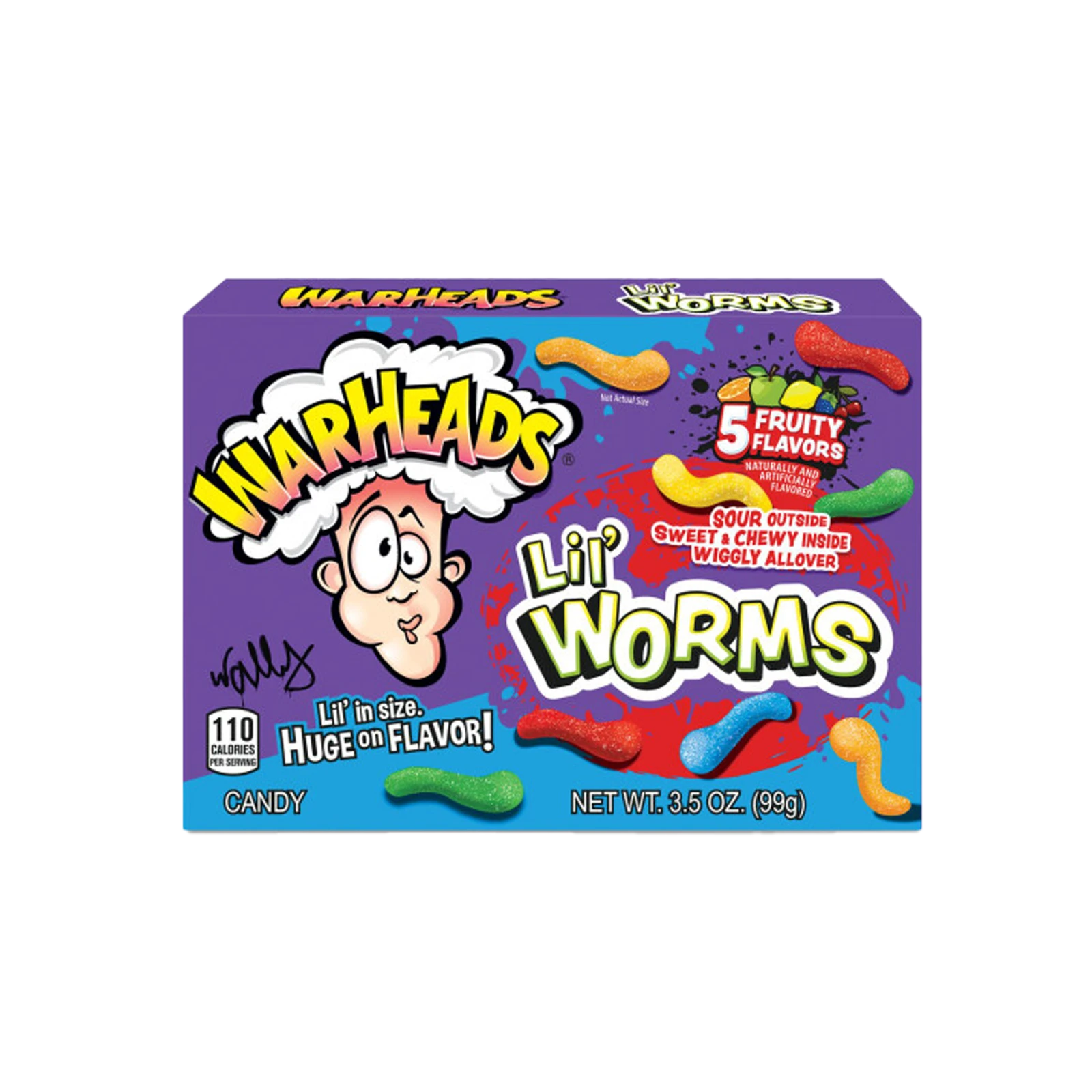 Warheads Lil Worms 99 g | Jetzt Online bestellen - 2