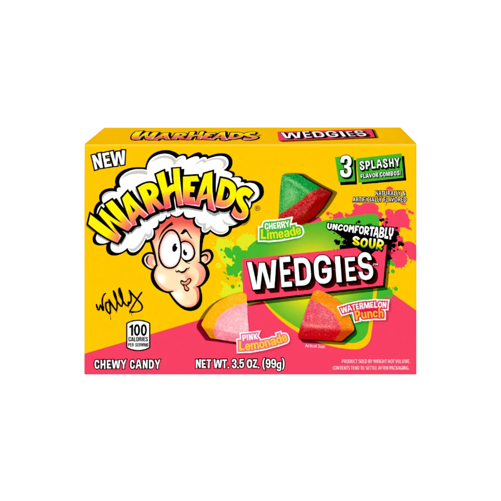 Warheads Sour Wedgies 99g | Amerikanische Snacks günstig online kaufen - 2