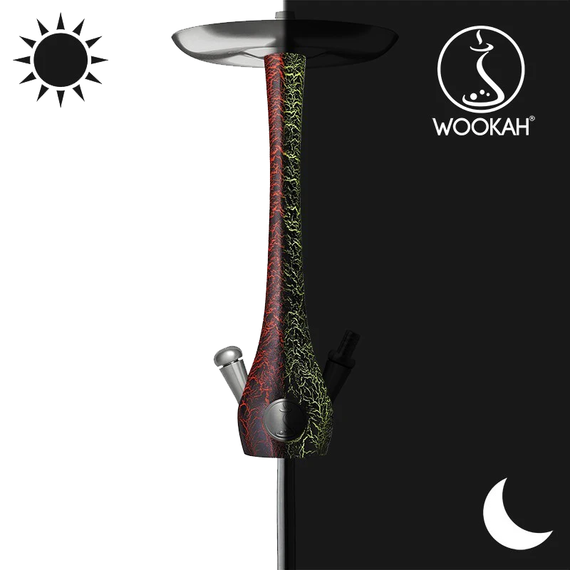 Wookah Set: Lumi Red Body & Starry Night Bowl 2