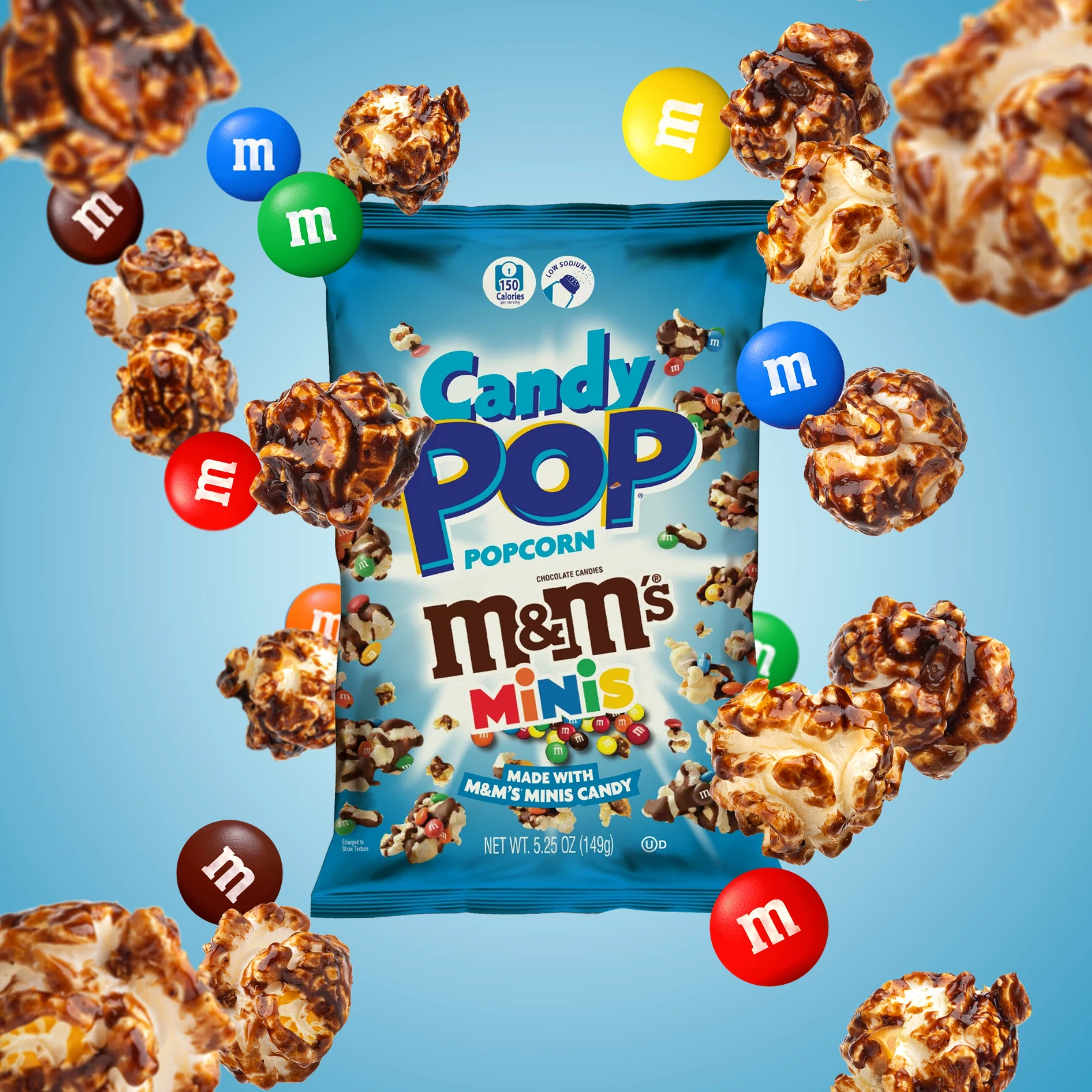 Candy Pop Popcorn M&M's 149g | Online bestellen1