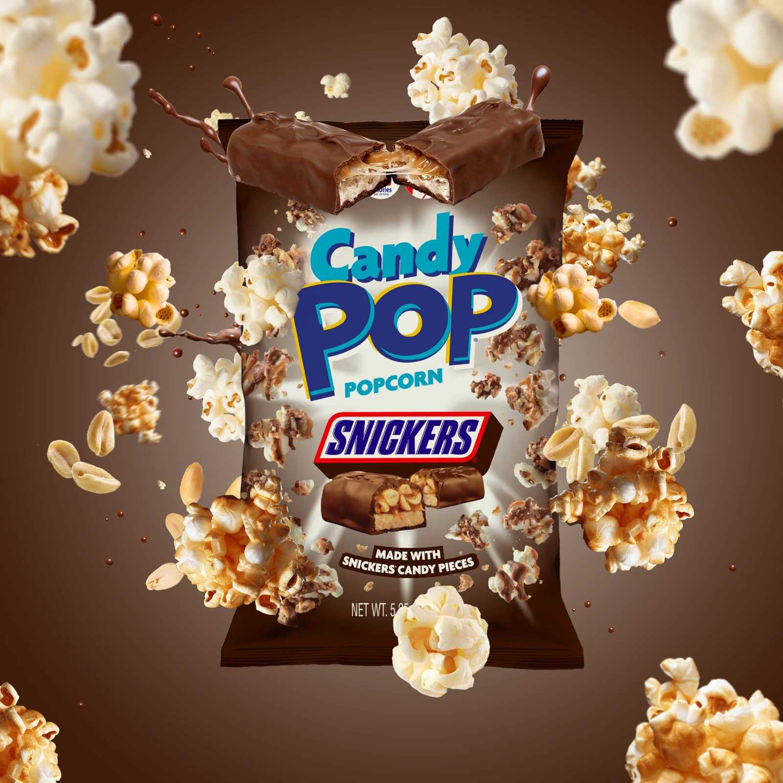 Candy Pop Popcorn Snickers 149g | Günstig Online bestellen 1