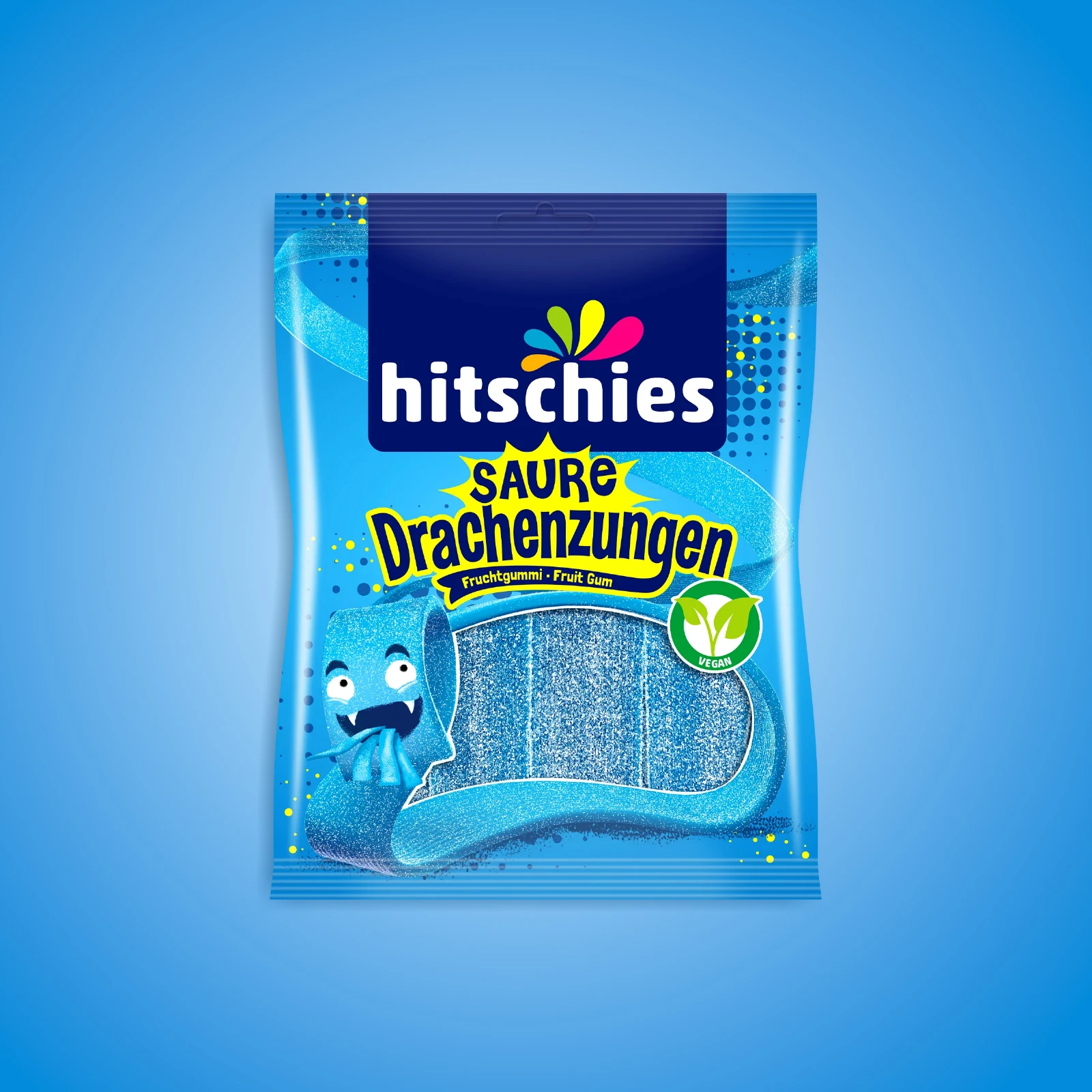 Hitschies Saure Drachenzungen Blau 125 g | Hitschler günstig online 1