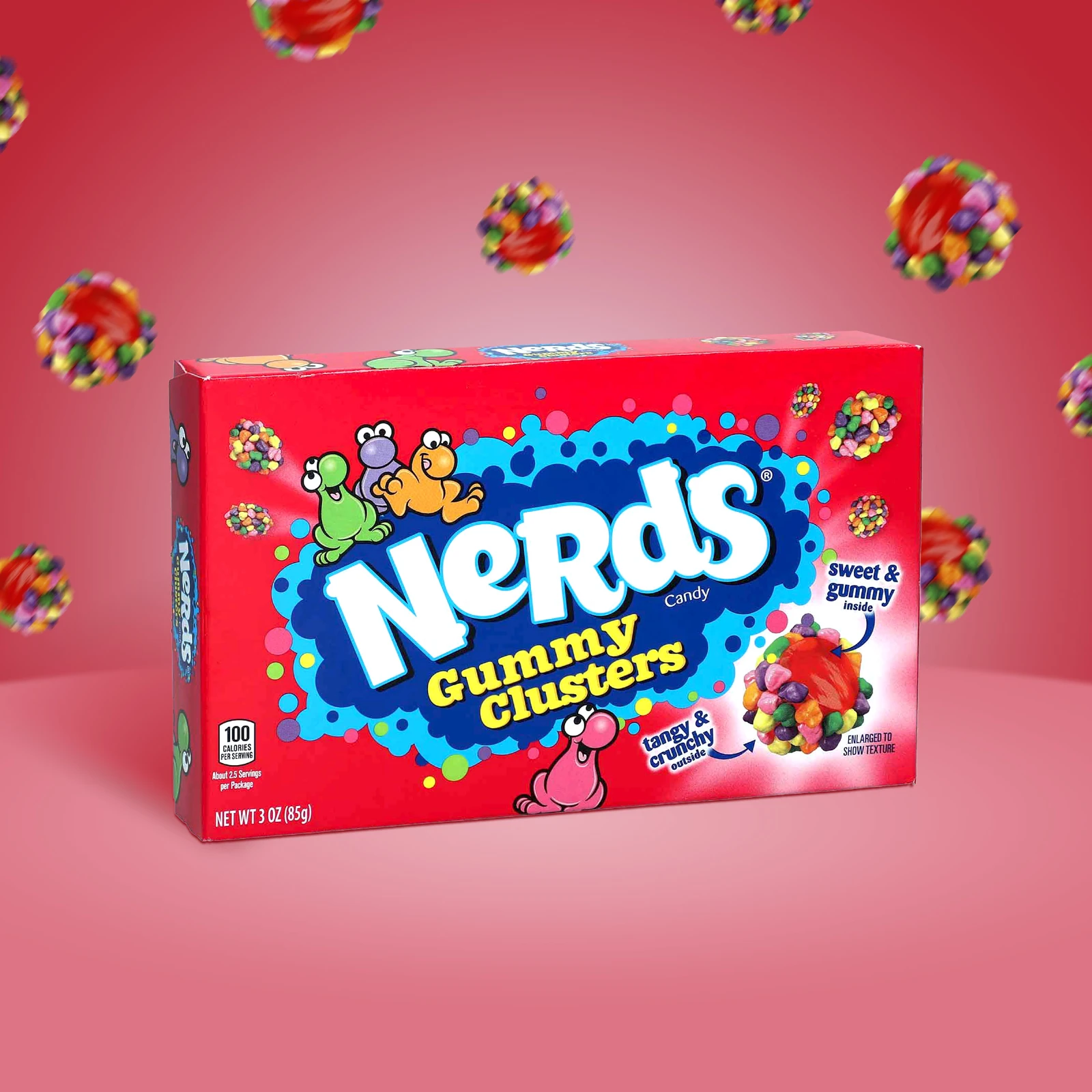 Nerds - Gummy Clusters - 85 g | Amerikanische Süßigkeiten kaufen 1