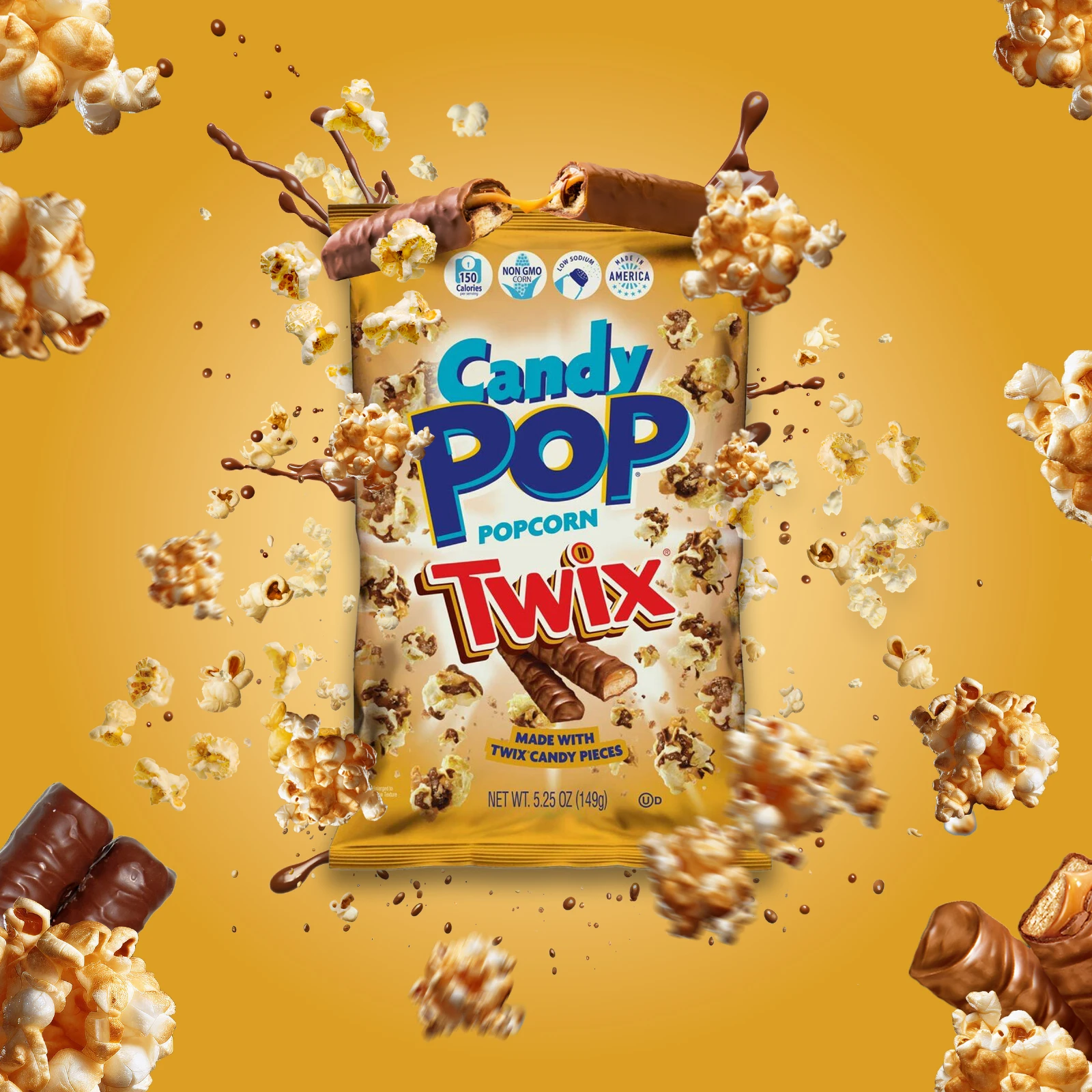 Candy Pop - Popcorn - Twix - 149 g