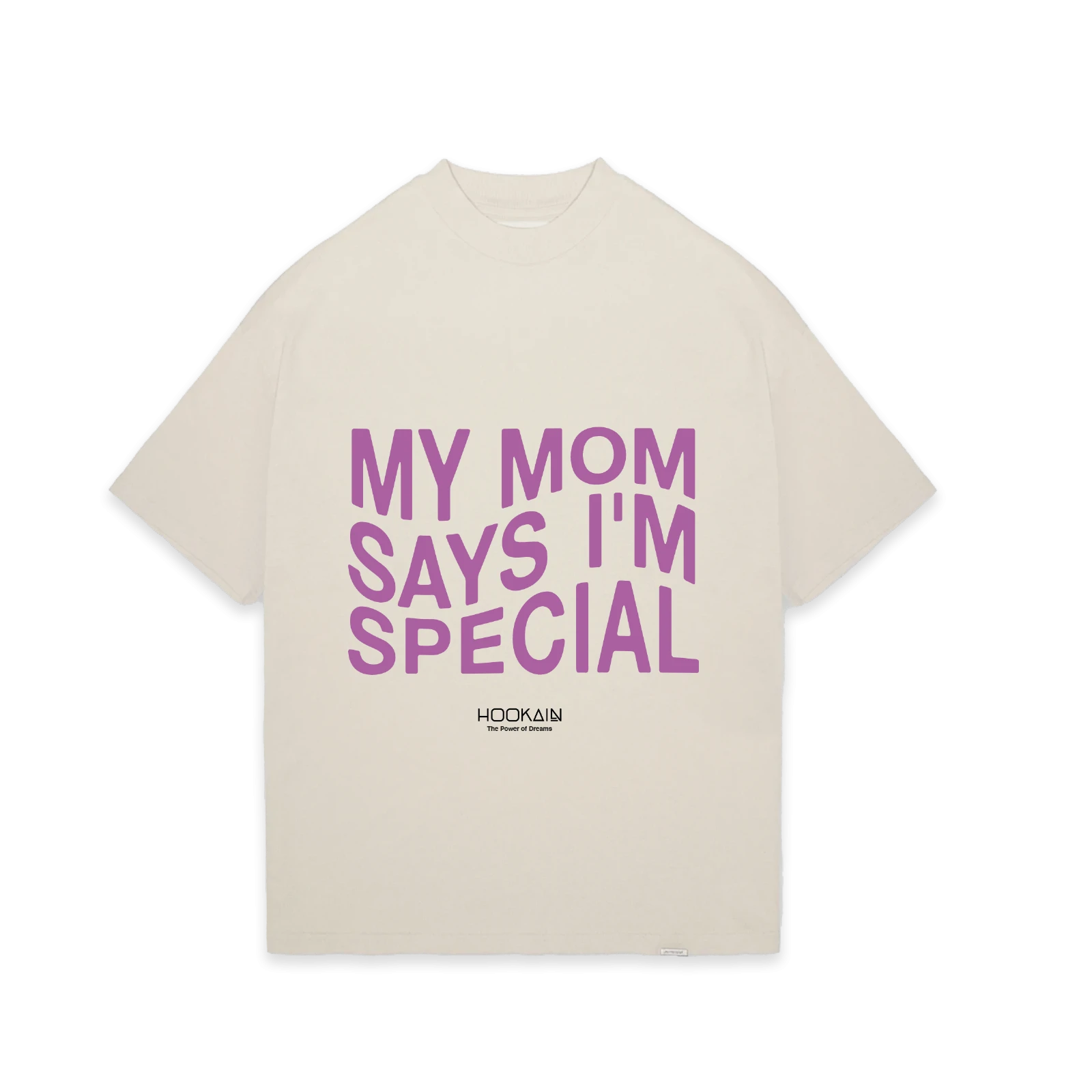 Logo T-Shirt - Medium Fit - Hookain Special - Sand M