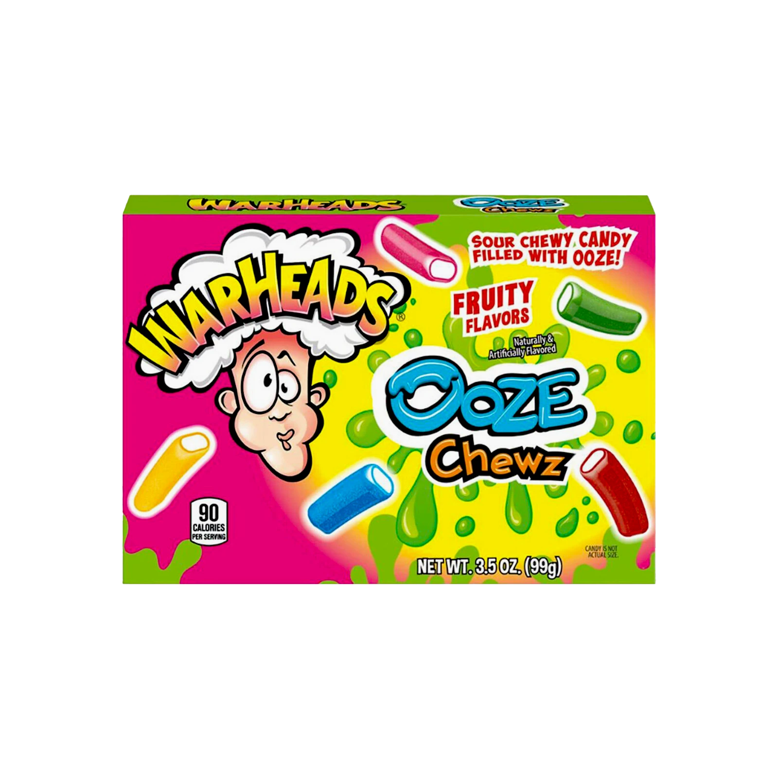 Warheads - Ooze Chewz - 99 g | Amerikanische Süßigkeiten kaufen 2