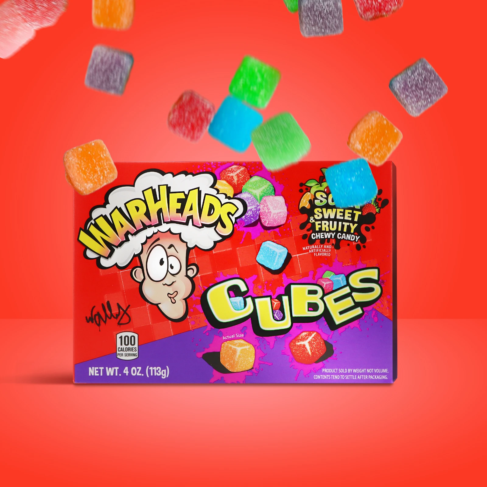 Warheads - Nerds - Chewy Cubes - 113 g