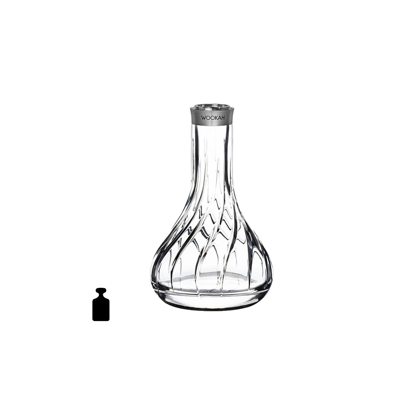 Wookah - Heavy Crystal Glimmer - Glass Bowl | Buy Shisha Vase - Hookain Onlineshop