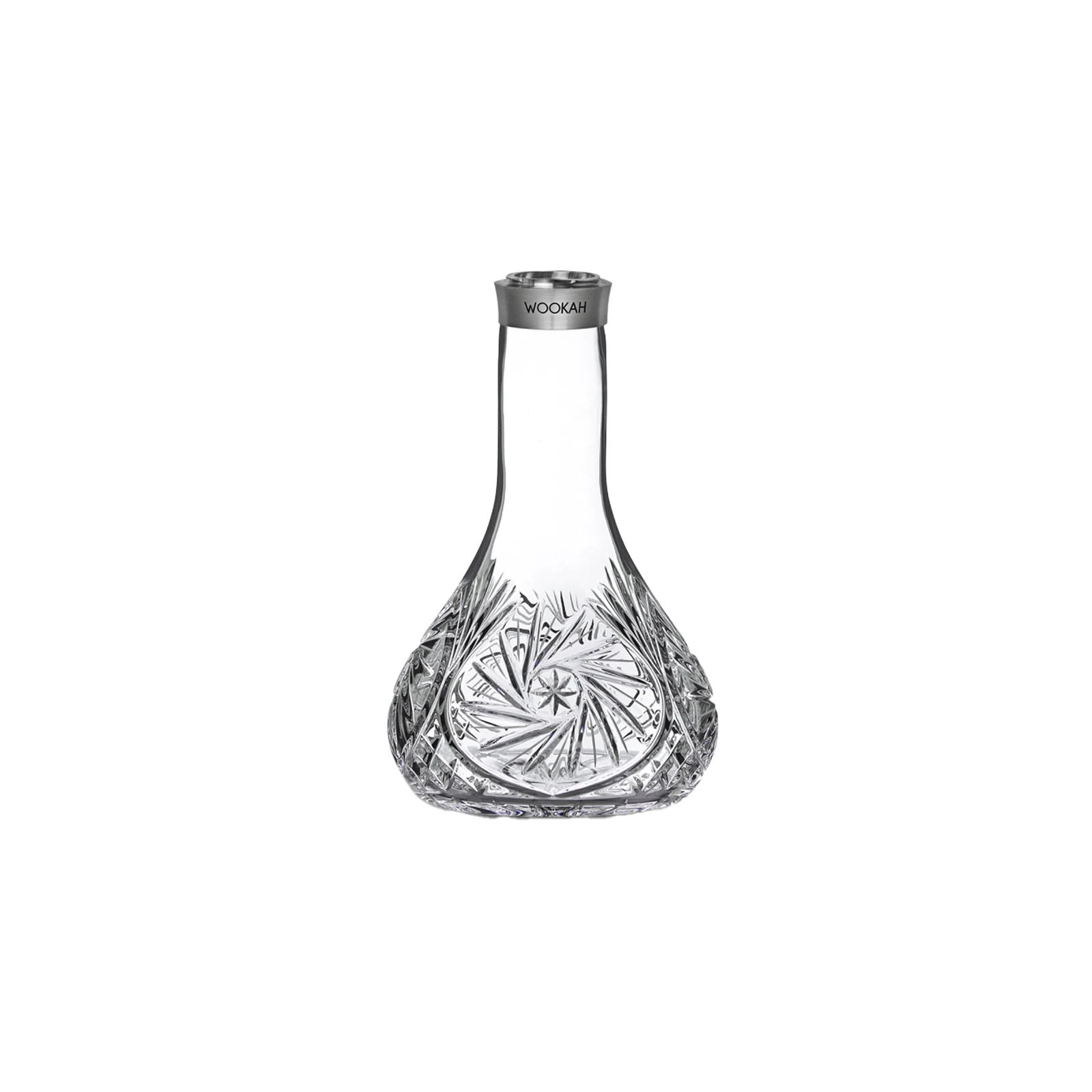 Wookah - Mastercut - Mill - Clear - Glas Bowl | Buy Shisha Vase - Hookain Onlineshop